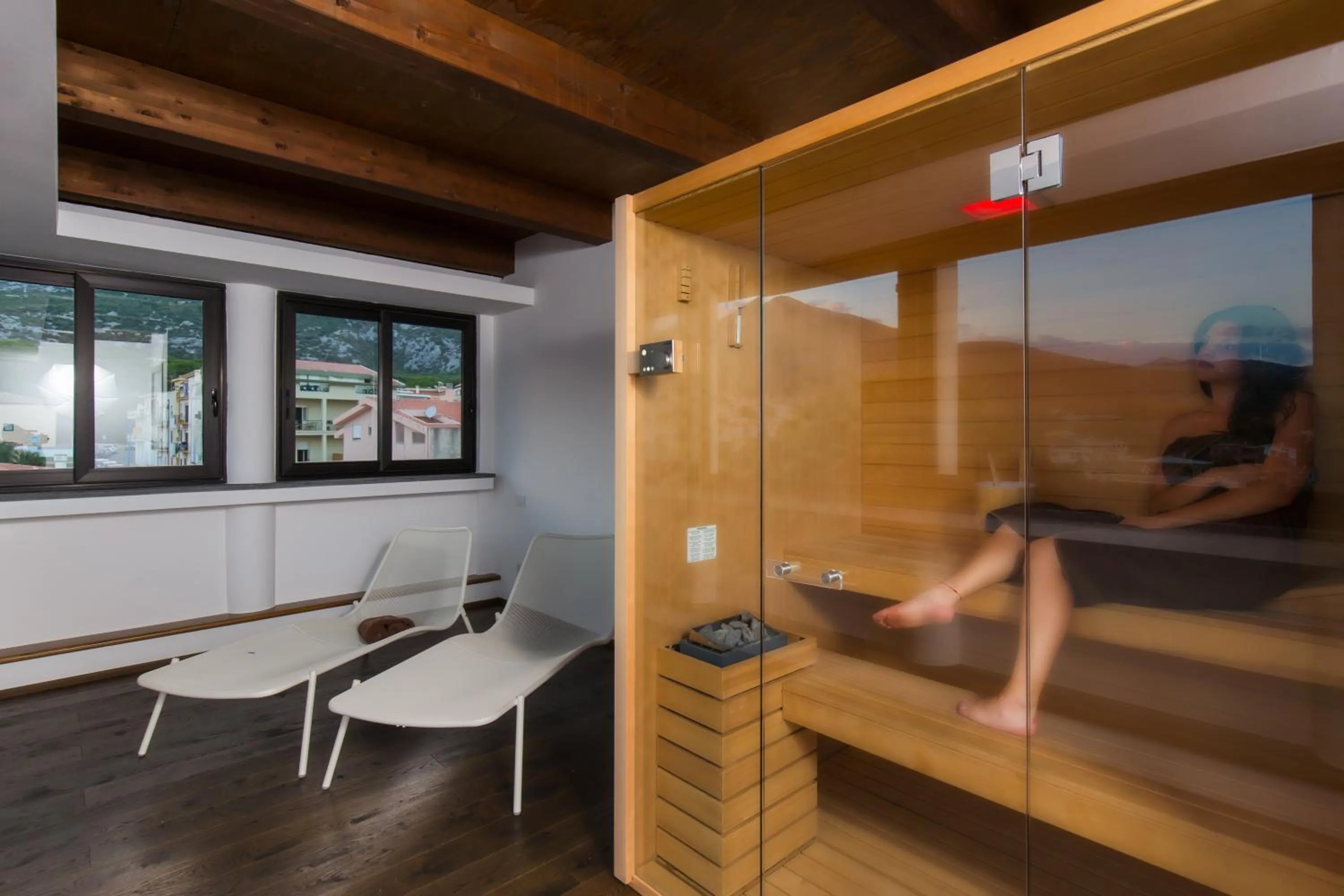 Sauna in Hotel Cala Luna