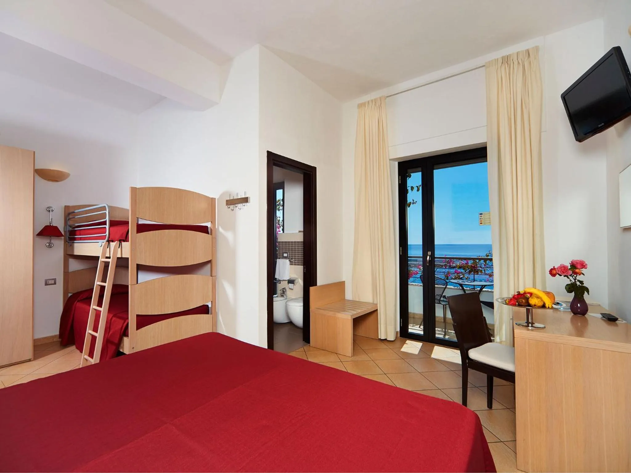 Bed in Hotel Cala Luna