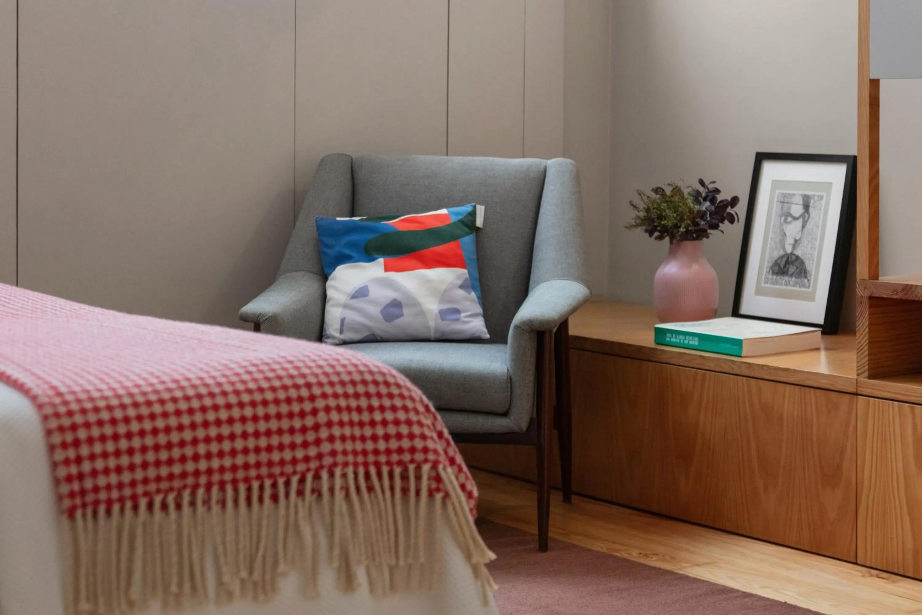 Bed in Baumhaus Serviced Living - Art & Design Apartments