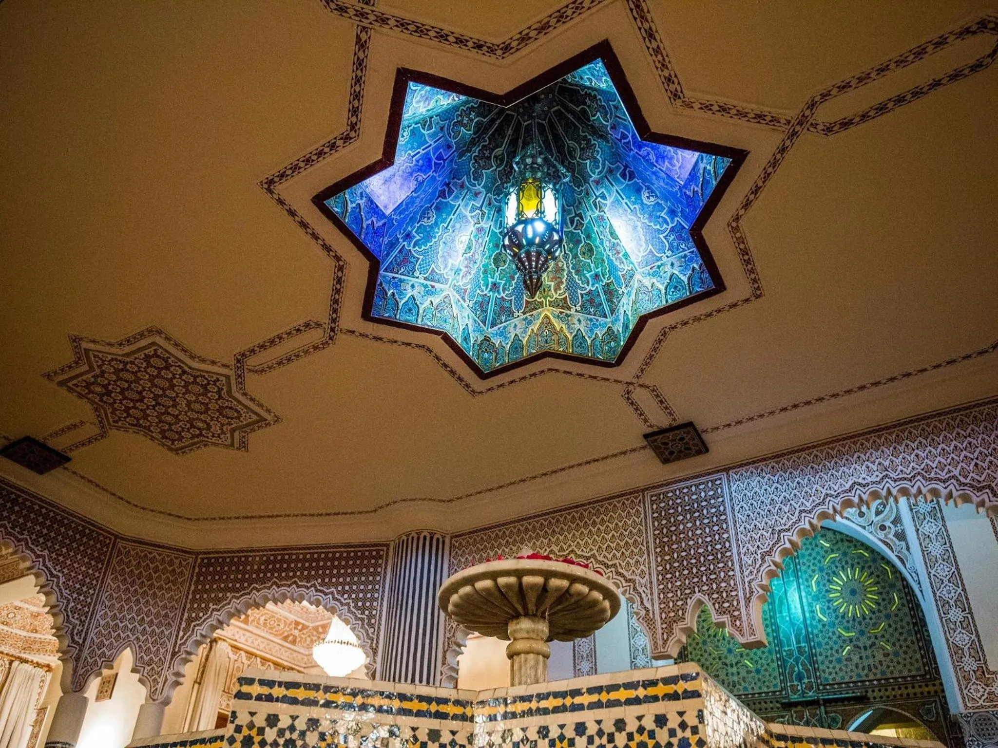 Decorative detail in Villa Quieta