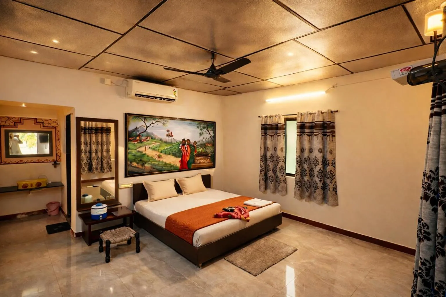 Photo of the whole room, Bed in The Wilds Villa Gir Jungle Stay with Swimming Pool