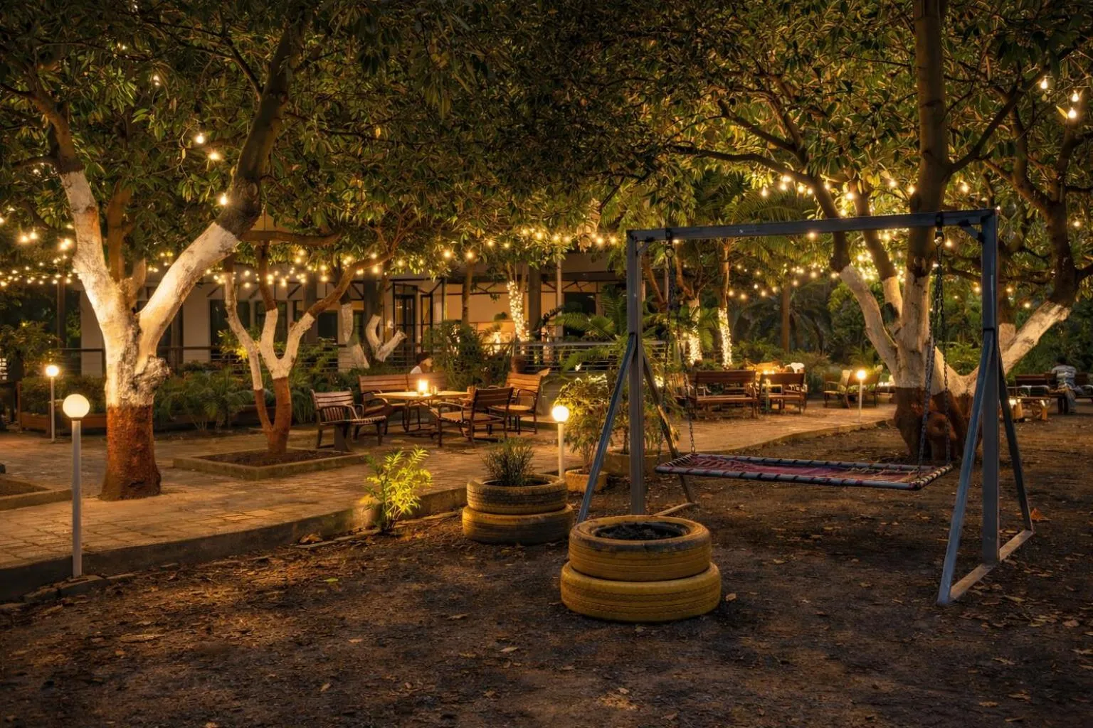 Natural landscape in The Wilds Villa Gir Jungle Stay with Swimming Pool