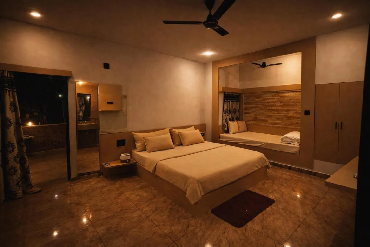 Bedroom, Bed in The Wilds Villa Gir Jungle Stay with Swimming Pool