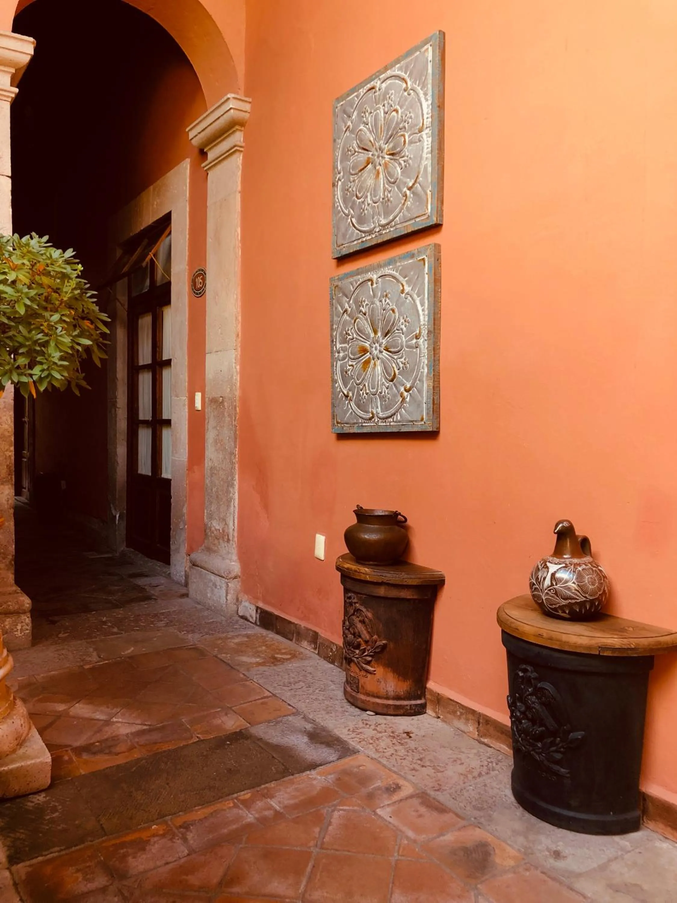 Patio in Casa Eugenia Hotel