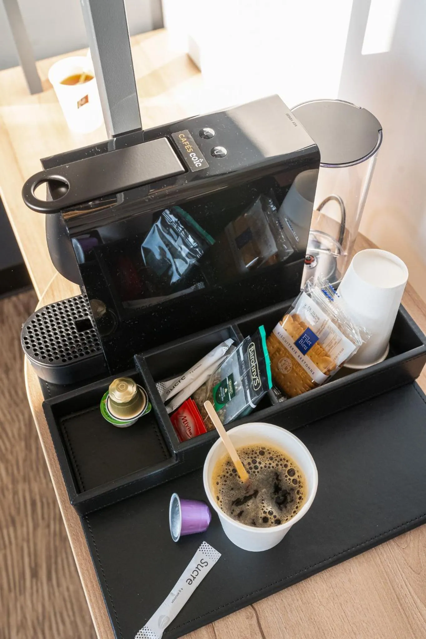 Coffee/tea facilities in B&B HOTEL Niort Marais Poitevin Est