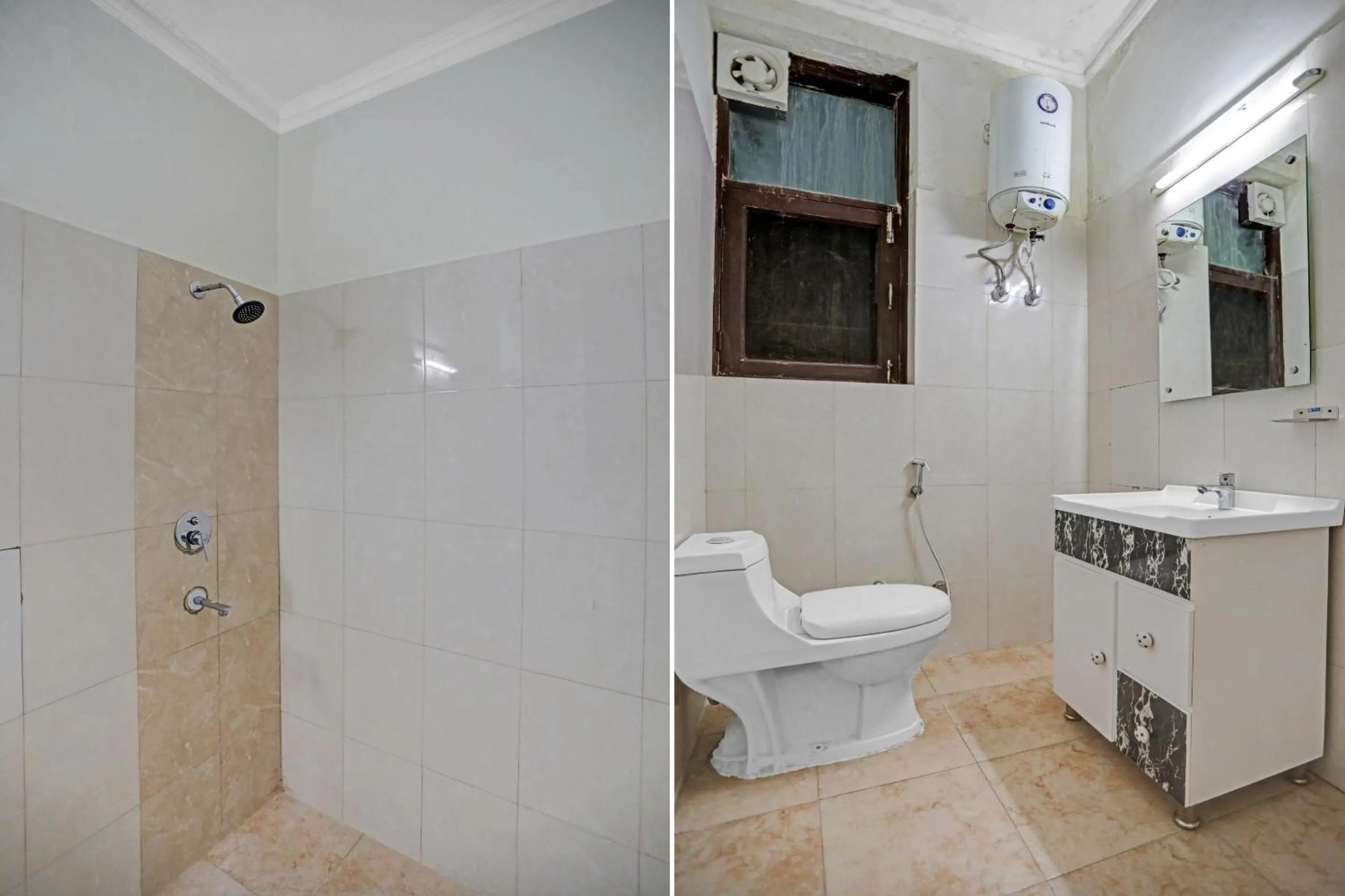 Bathroom in Townhouse The Premier View Near ISKCON Temple Noida