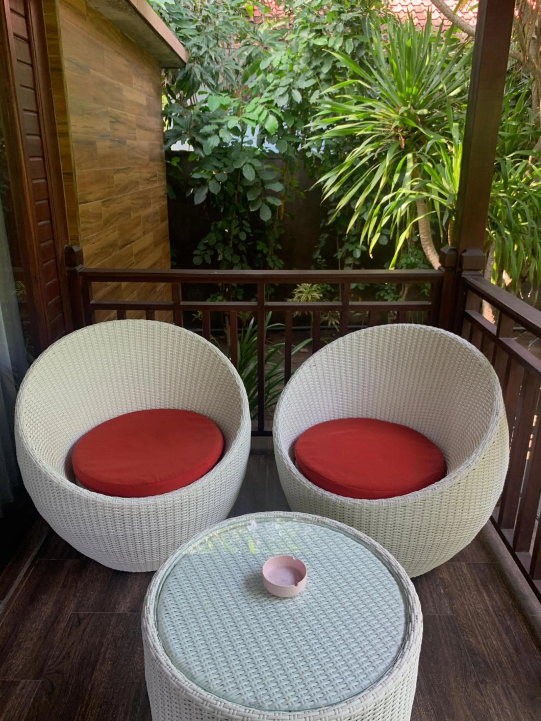 Seating area in Bunutbali Villas88