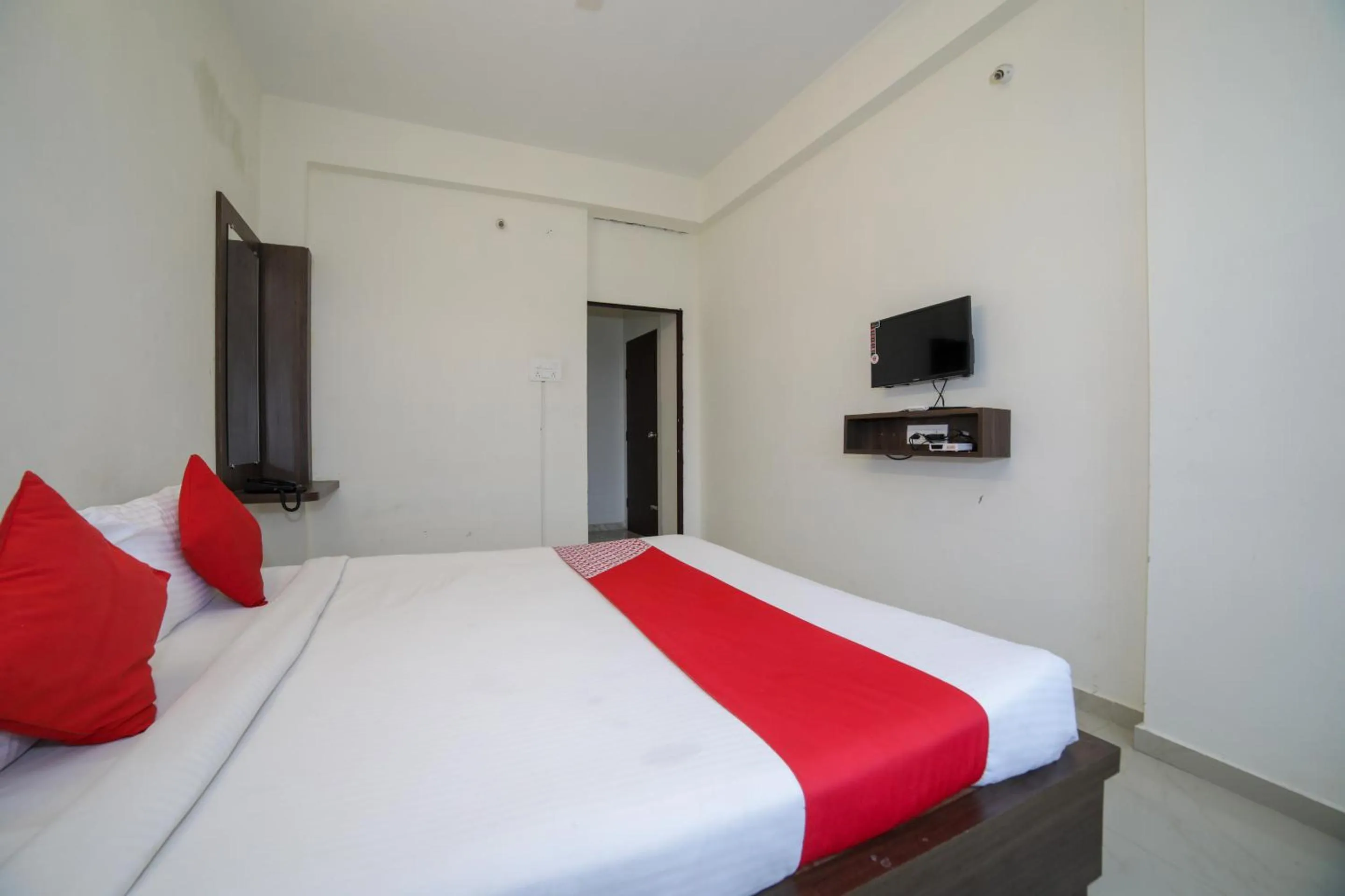 Bed in Hotel O Seva Service Apartment