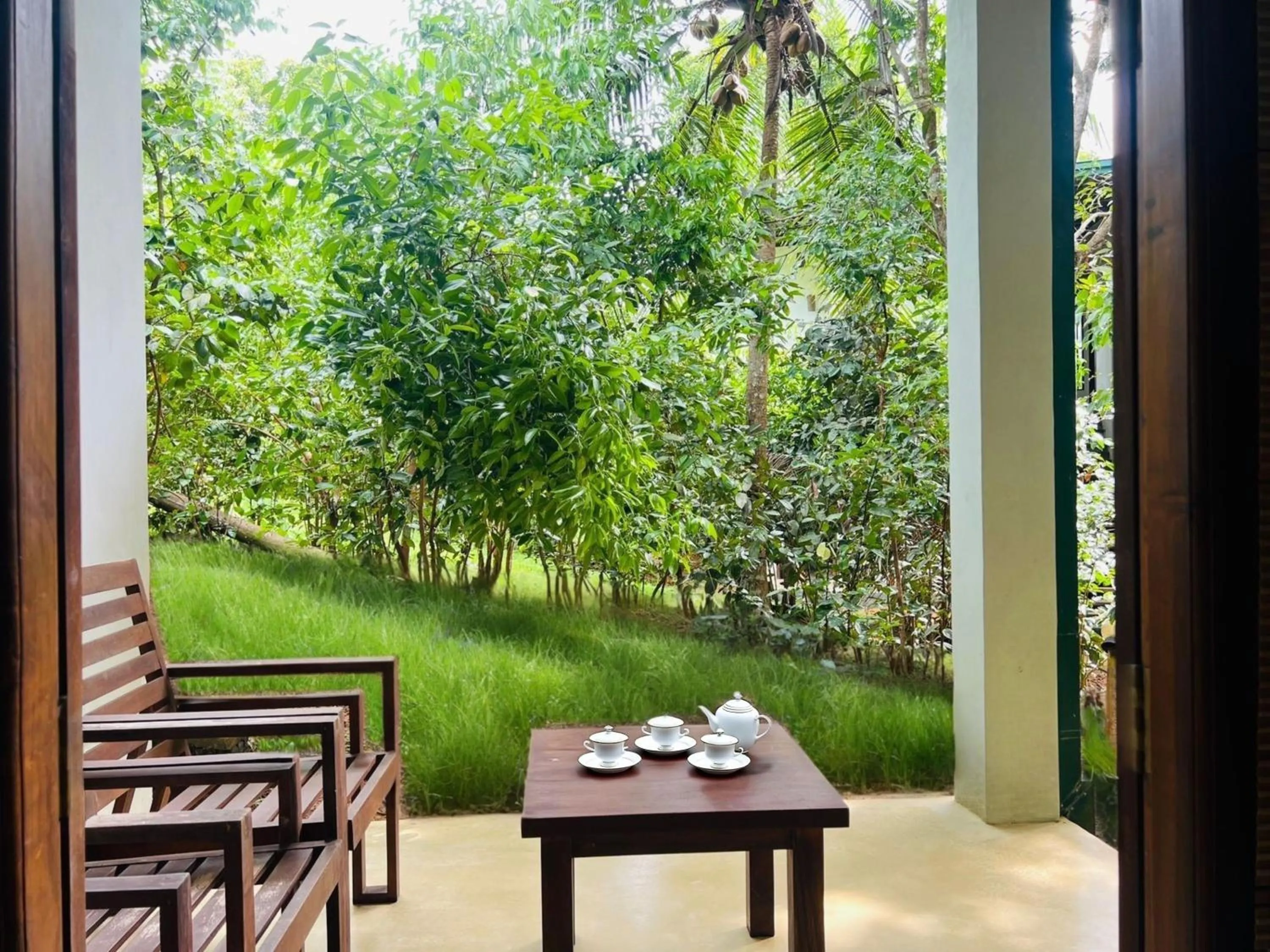 Patio in Garcinia Leaf