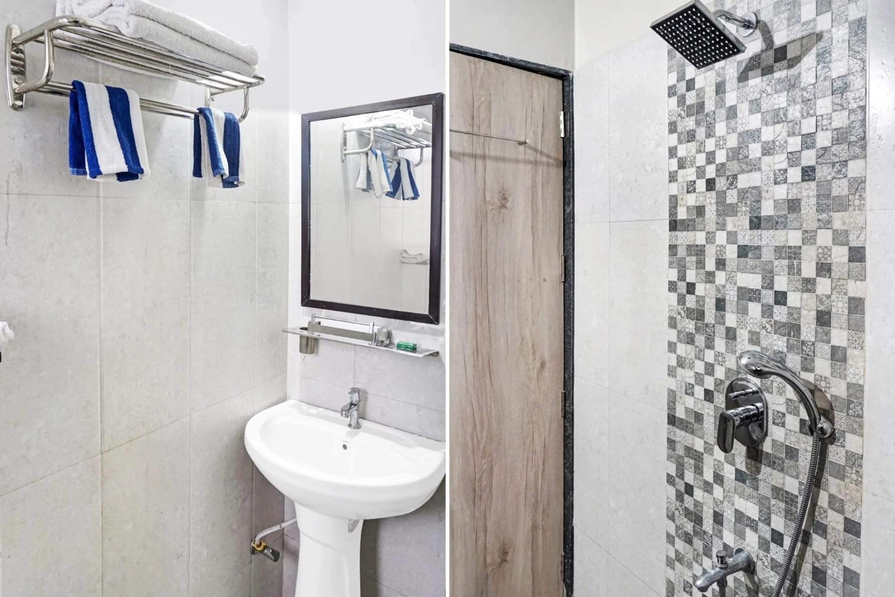 Bathroom in Townhouse OAK Hotel Rajmudra