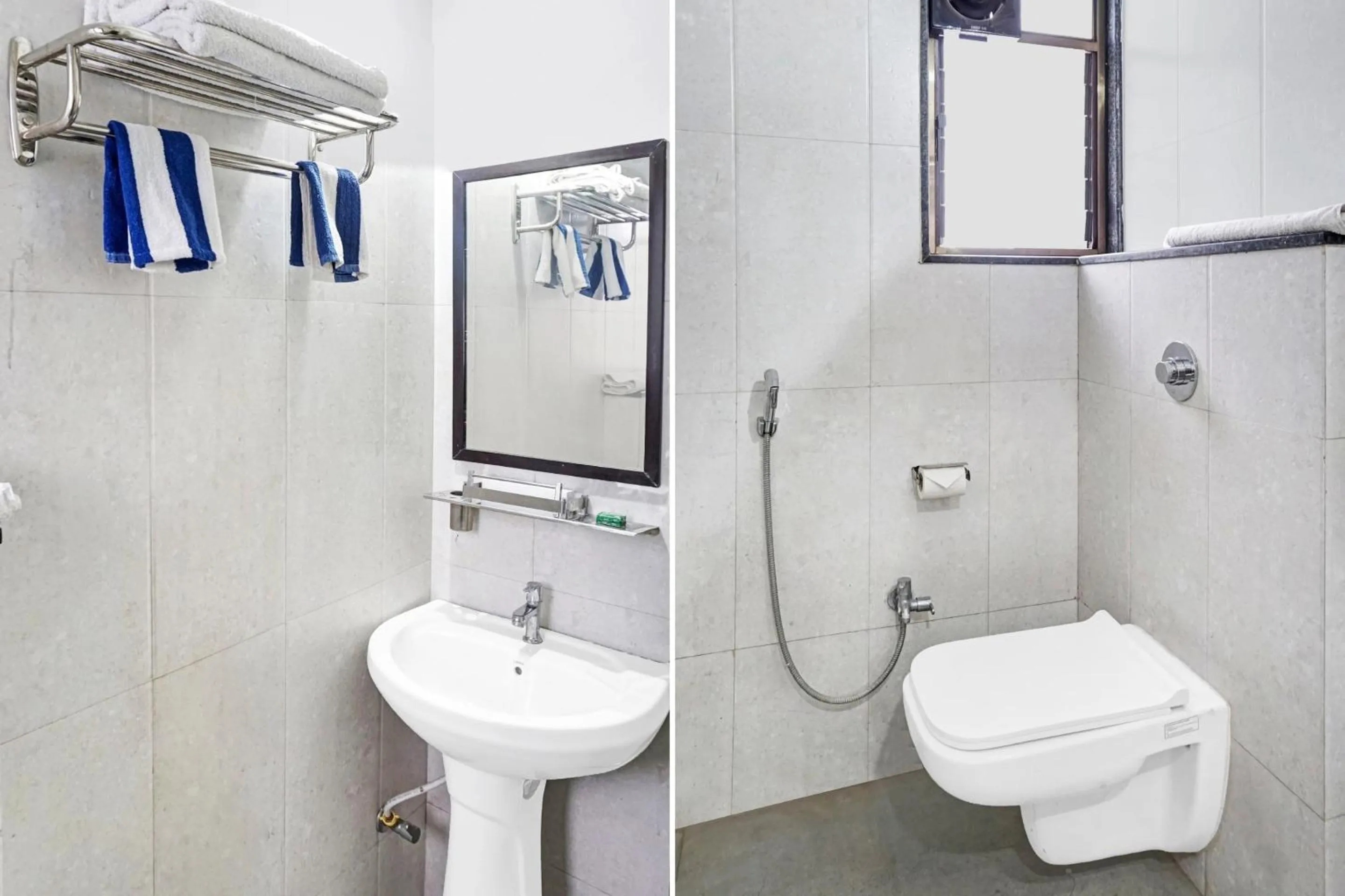 Bathroom in Townhouse OAK Hotel Rajmudra