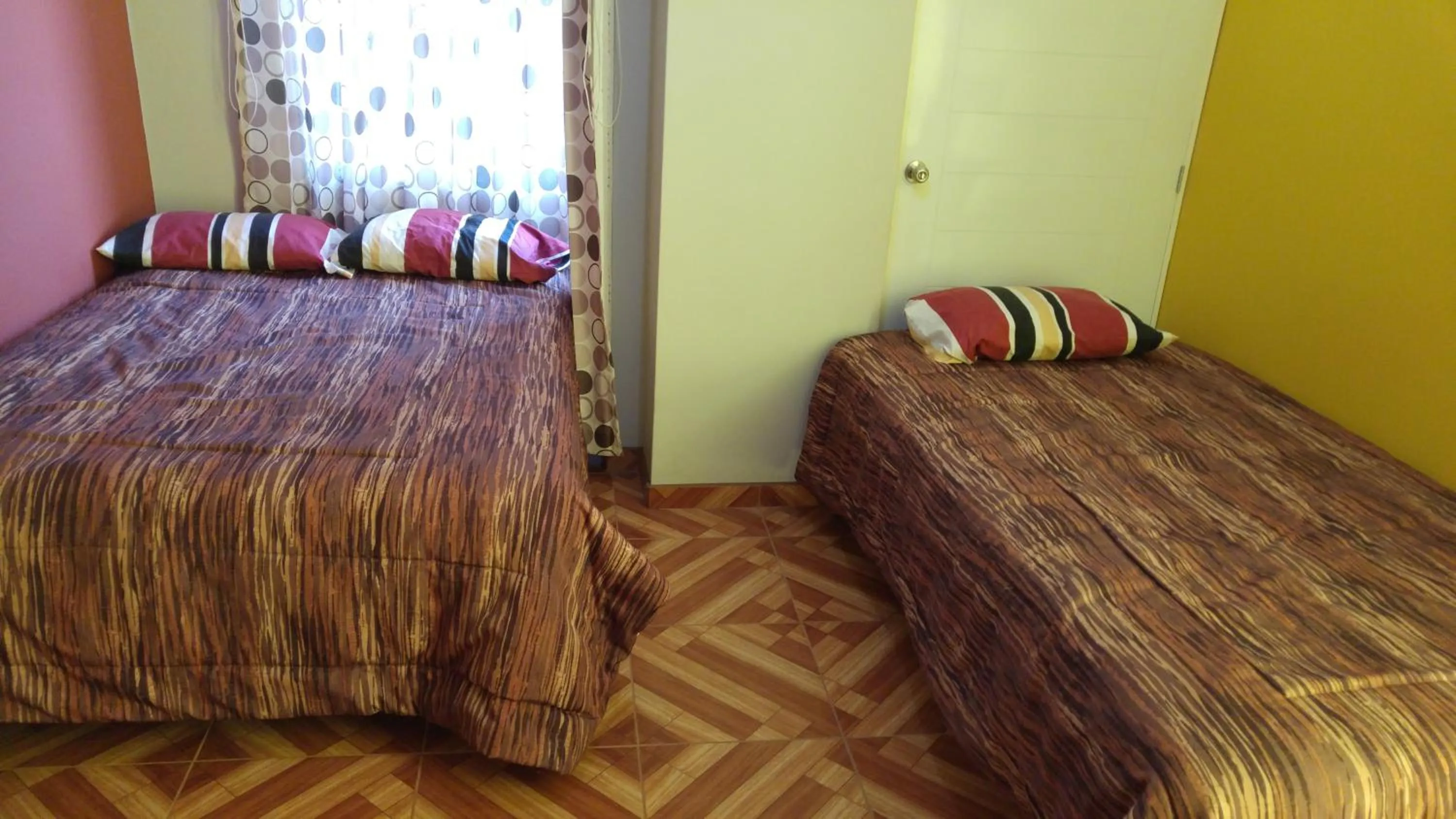 Bed in Arum Qurpawasi Hospedaje