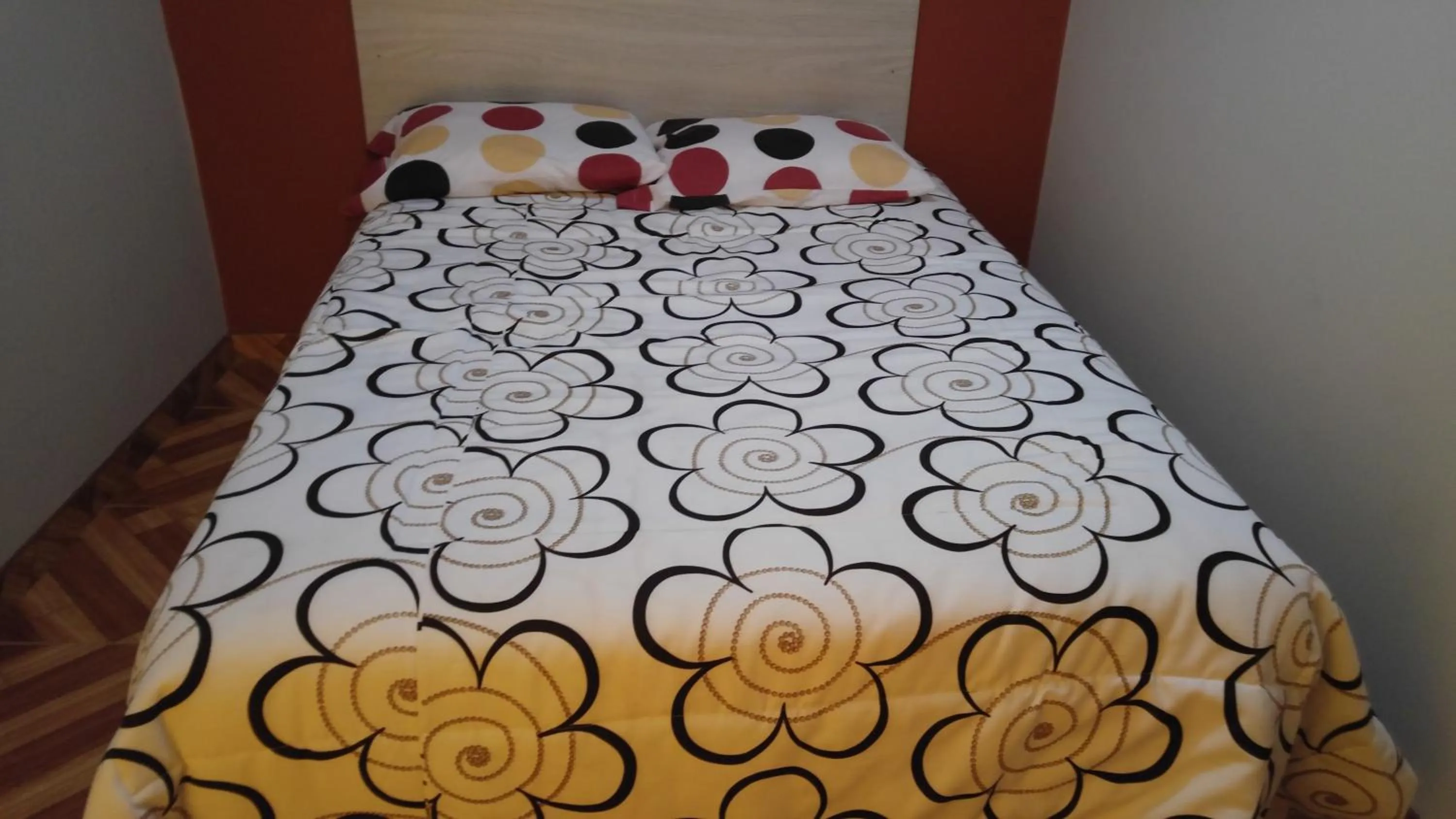 Bed in Arum Qurpawasi Hospedaje