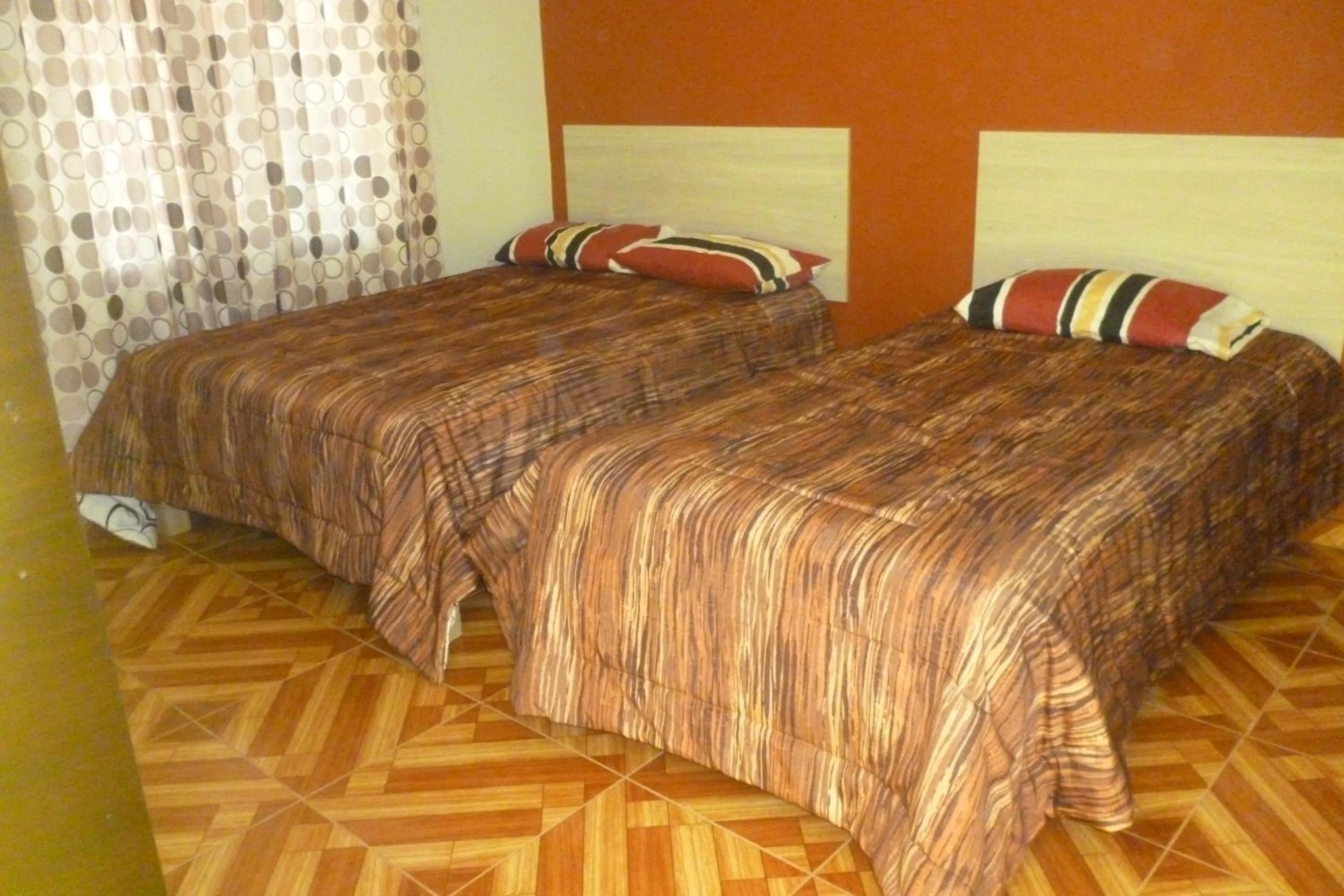 Bed in Arum Qurpawasi Hospedaje