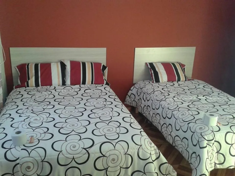 Bed in Arum Qurpawasi Hospedaje