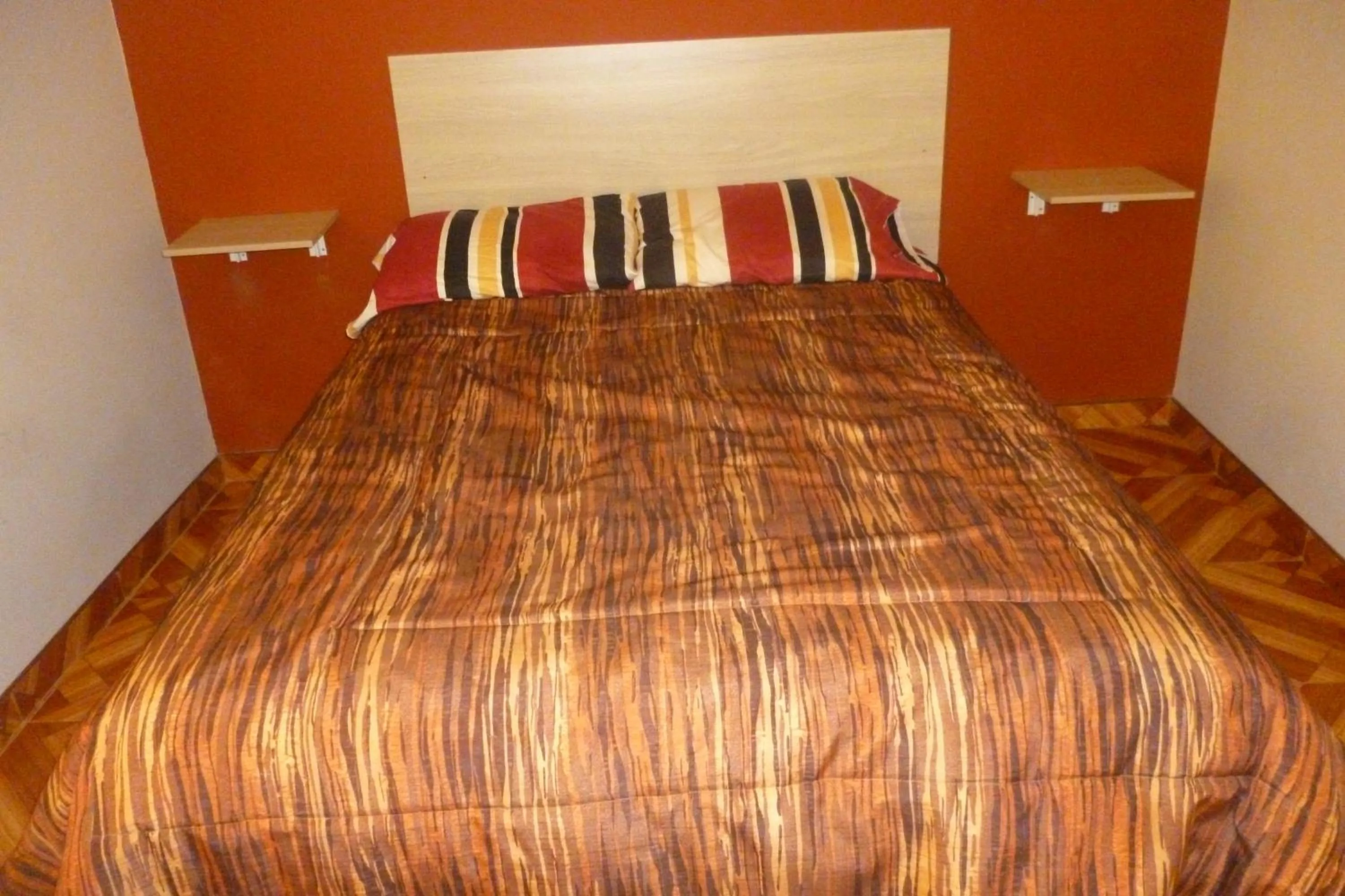 Bed in Arum Qurpawasi Hospedaje