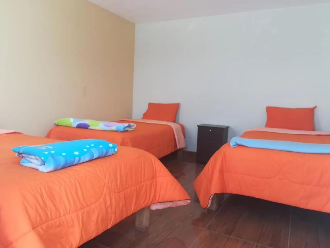 Bed in Arum Qurpawasi Hospedaje