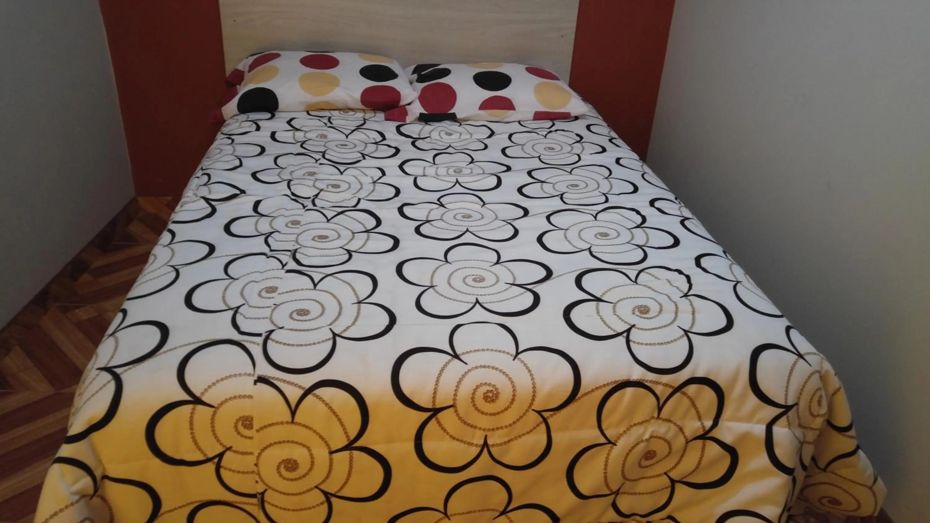 Bed in Arum Qurpawasi Hospedaje