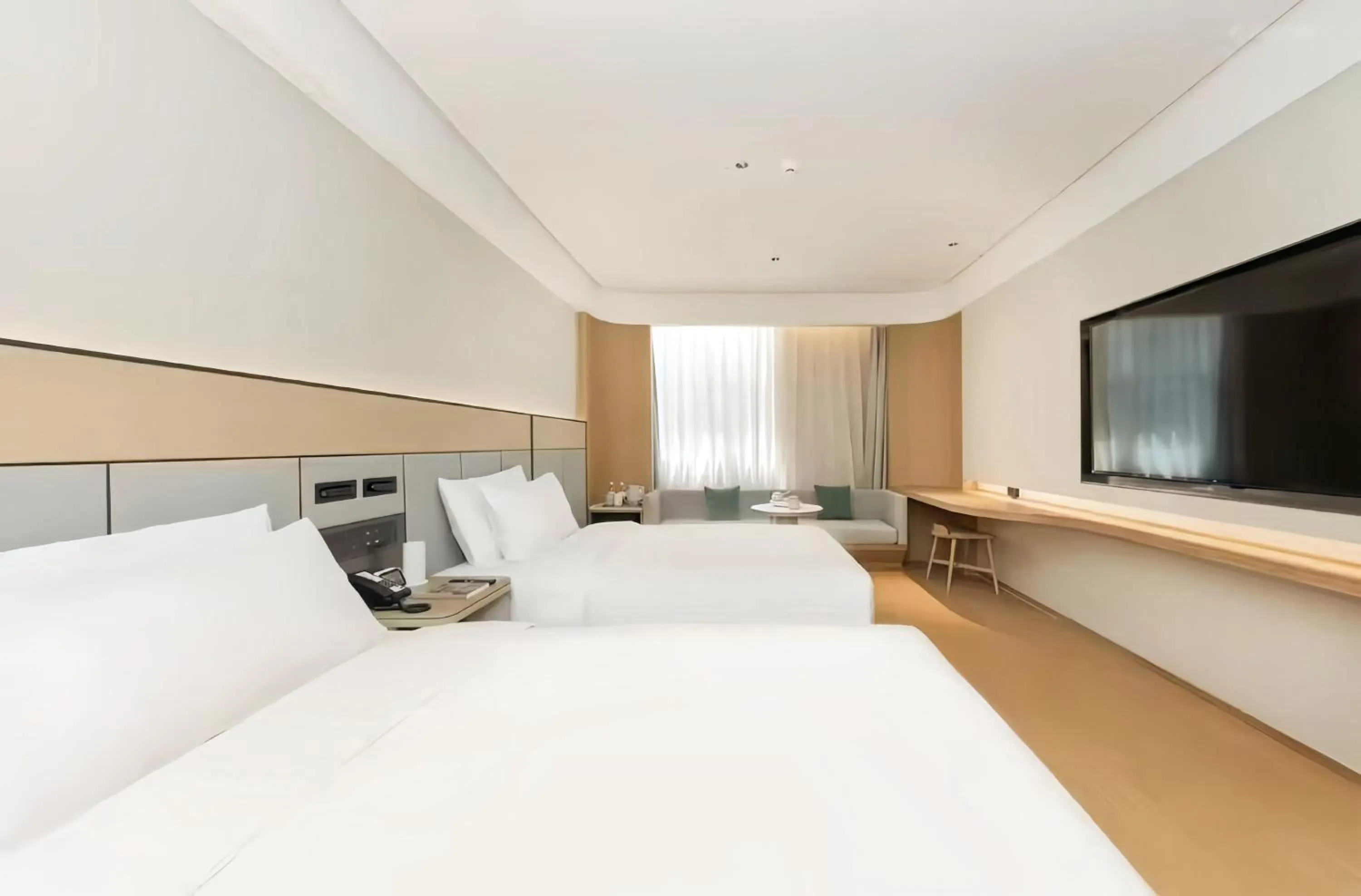 Bed in JI Hotel Beijing Wukesong Jinghui Plaza