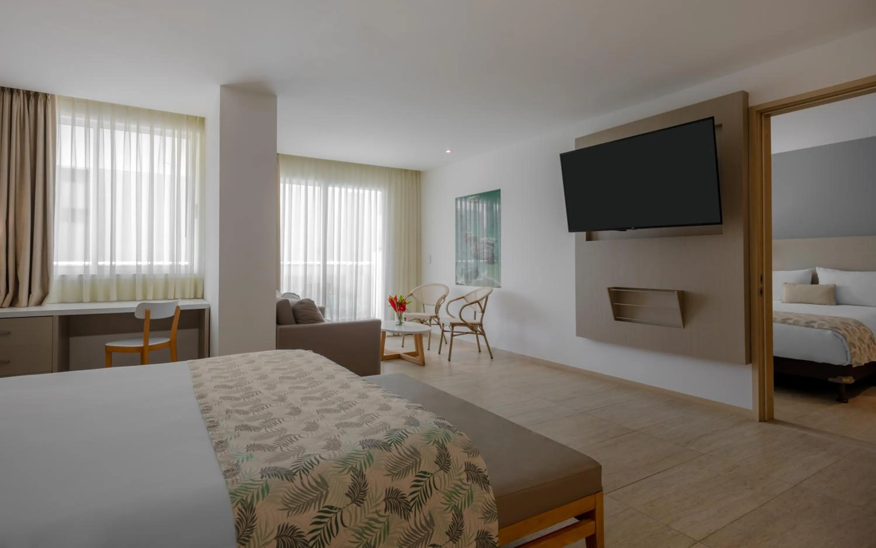 Bed in Mercure Santa Marta Emile