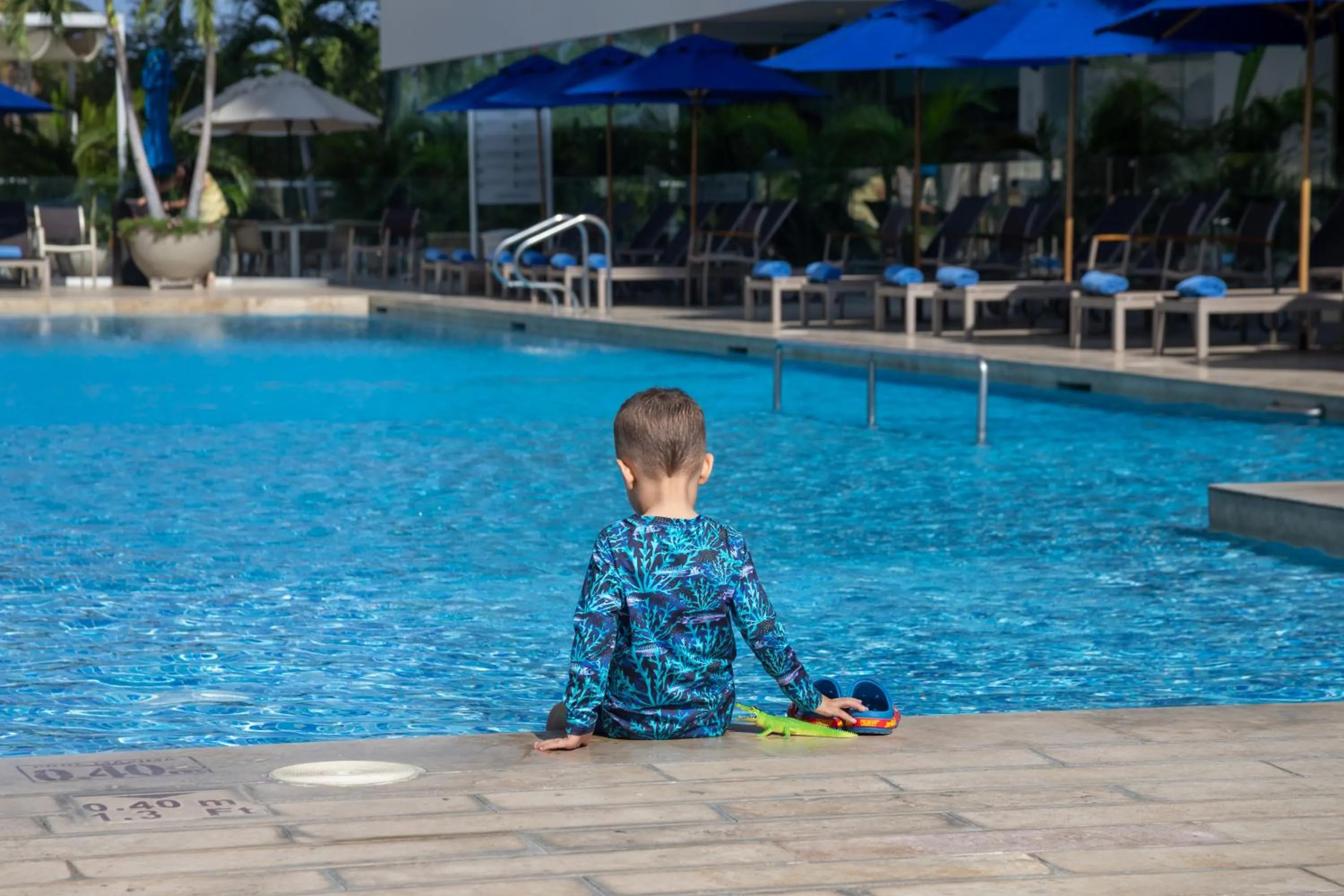 Swimming pool in Mercure Santa Marta Emile