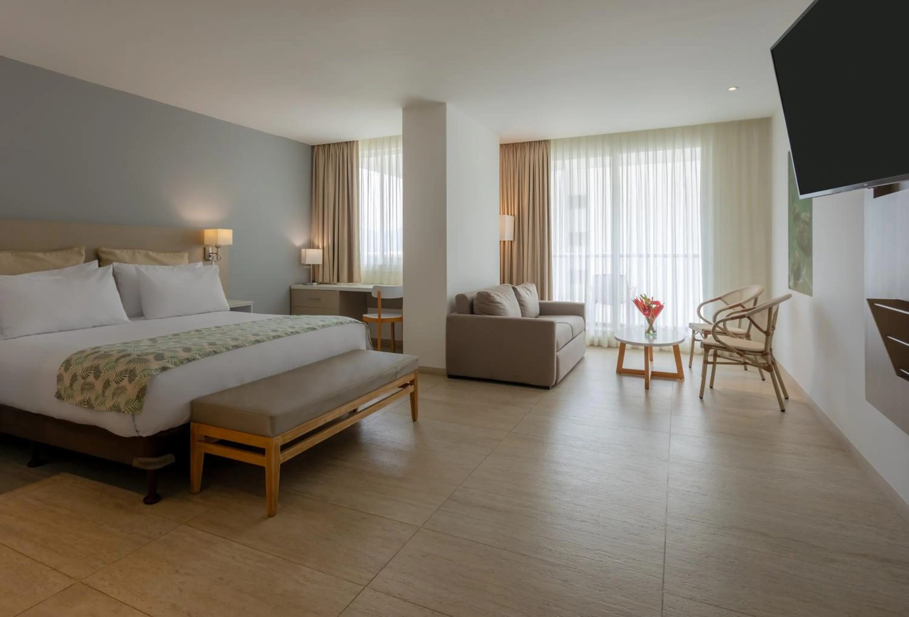 Bed in Mercure Santa Marta Emile