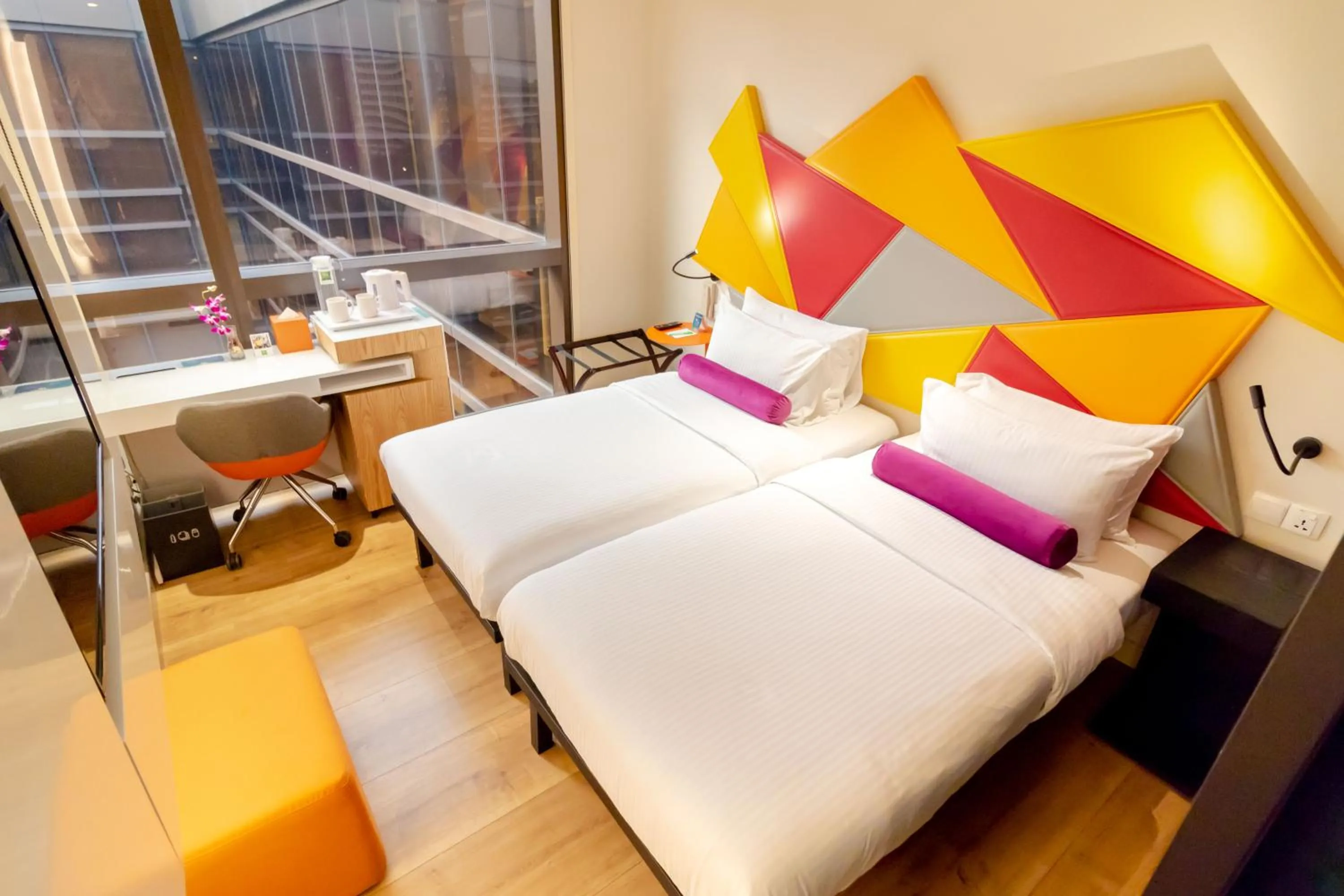 Bed in Ibis Styles Singapore On Macpherson