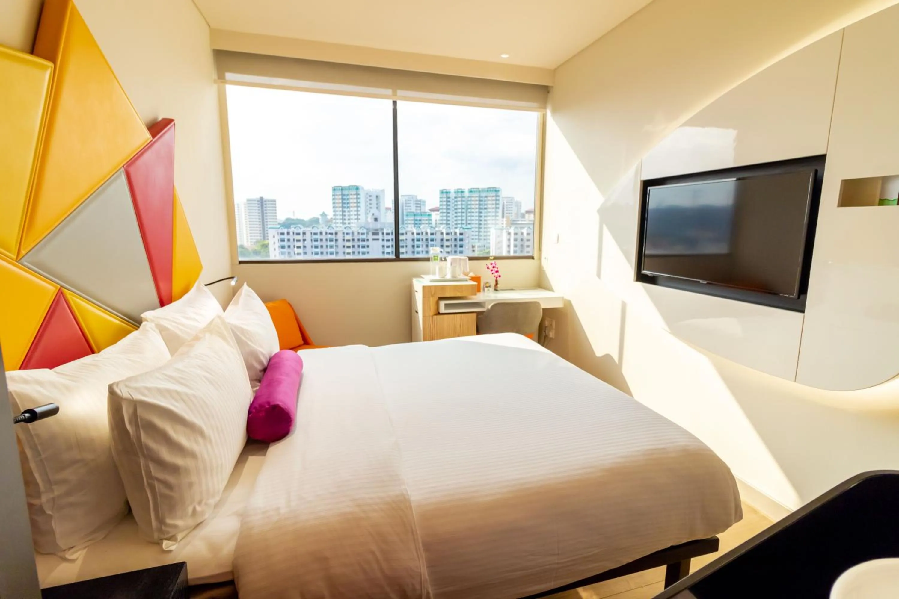 Bed in Ibis Styles Singapore On Macpherson