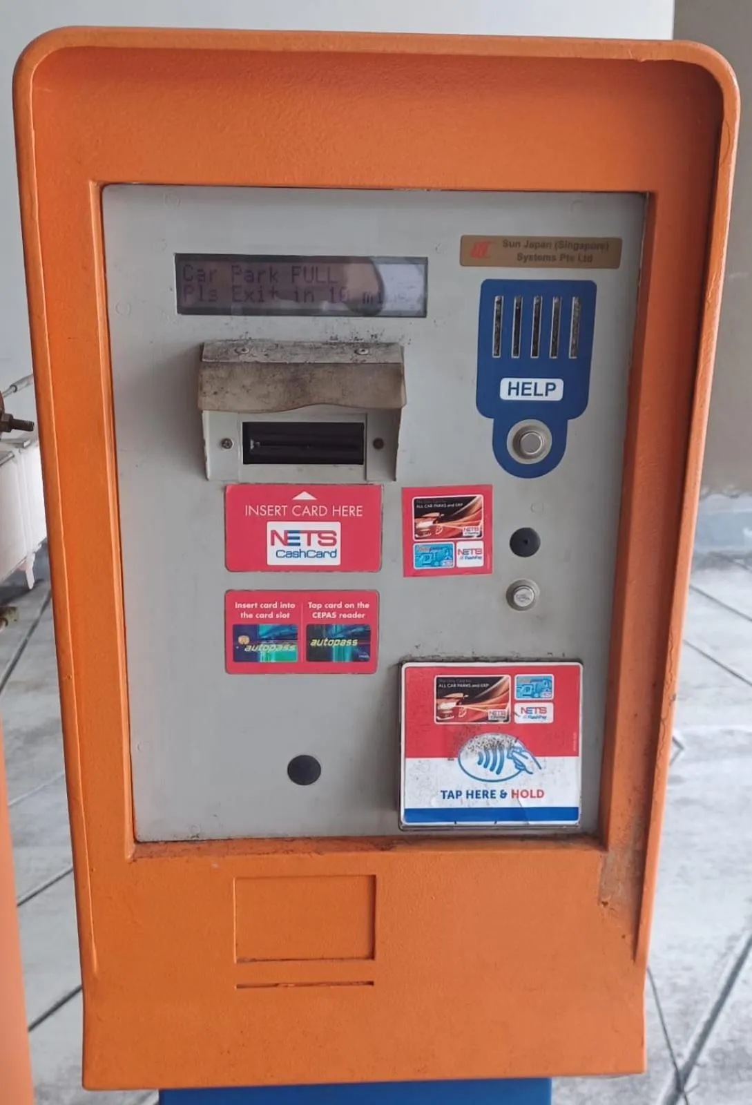 Parking in Ibis Styles Singapore On Macpherson