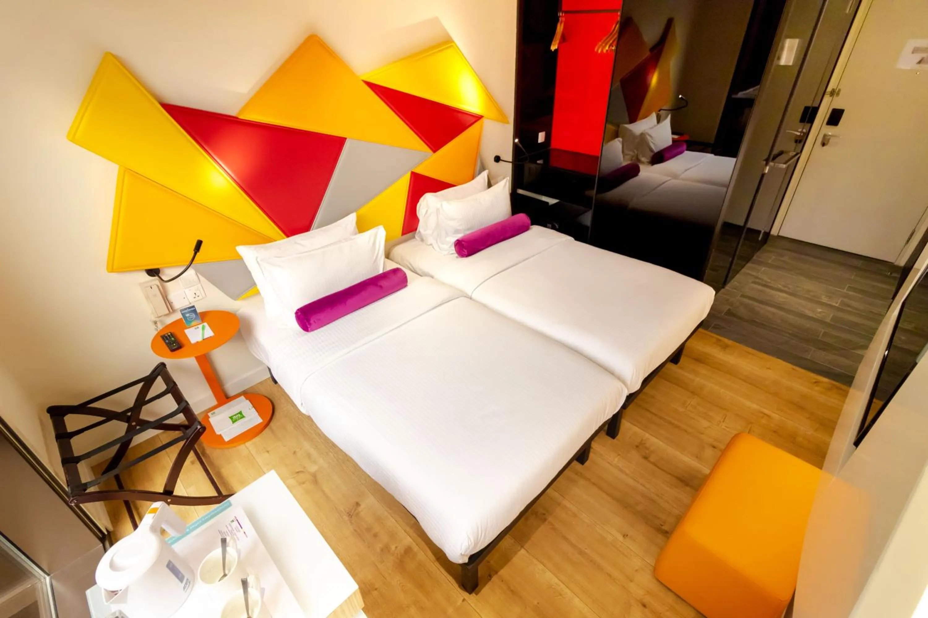 Bed in Ibis Styles Singapore On Macpherson