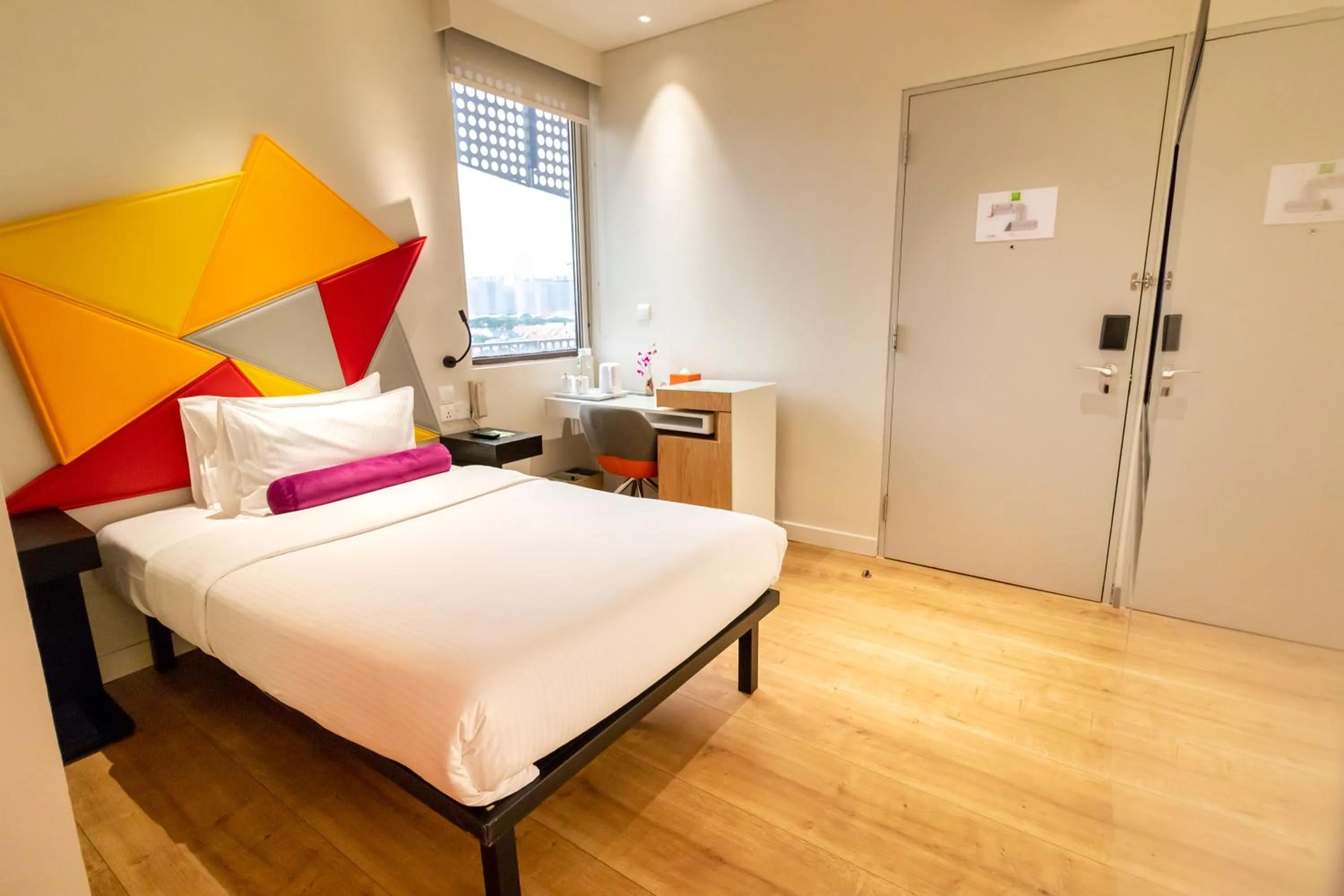 Bed in Ibis Styles Singapore On Macpherson