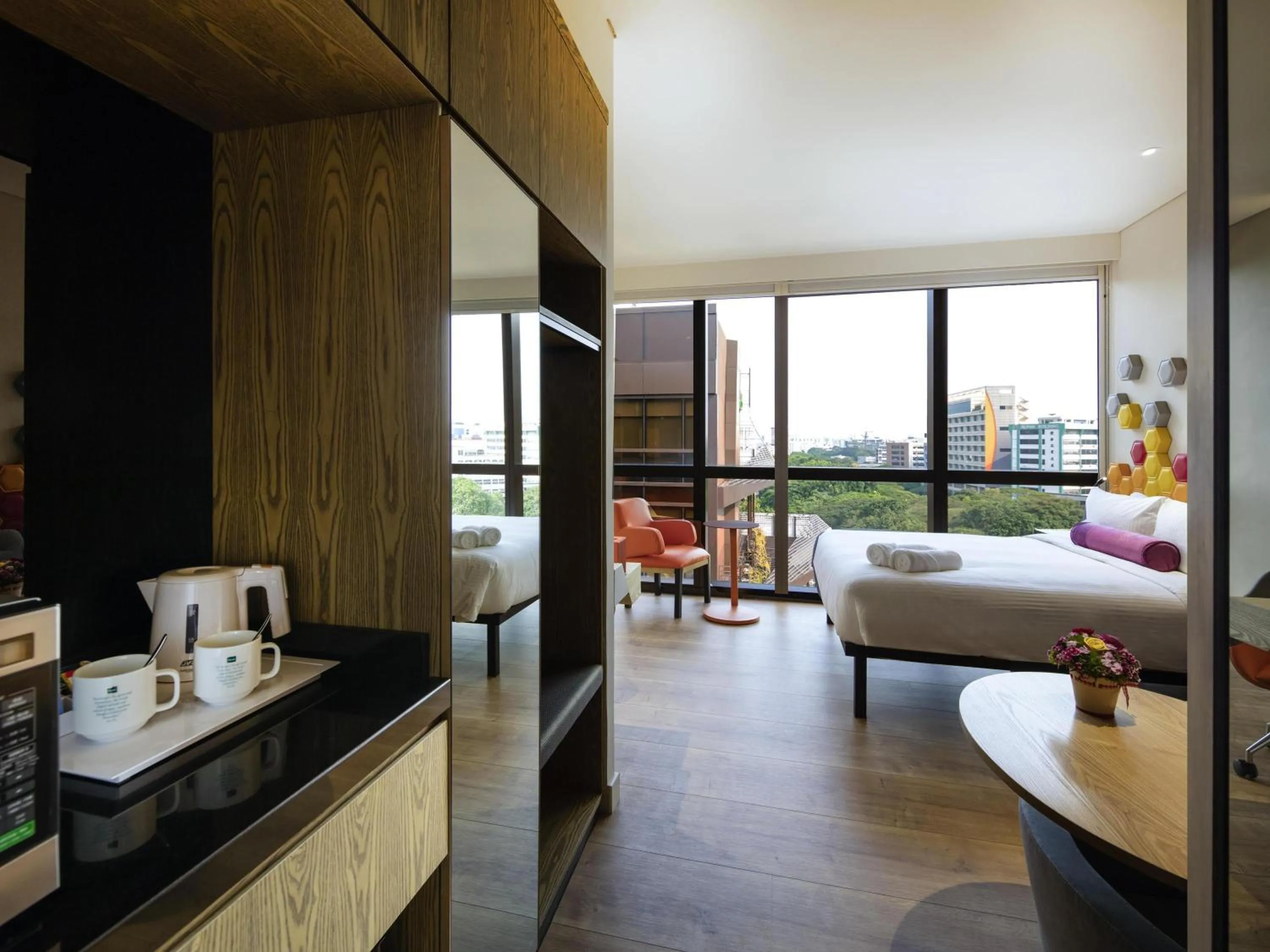 Property building, Bed in Ibis Styles Singapore On Macpherson