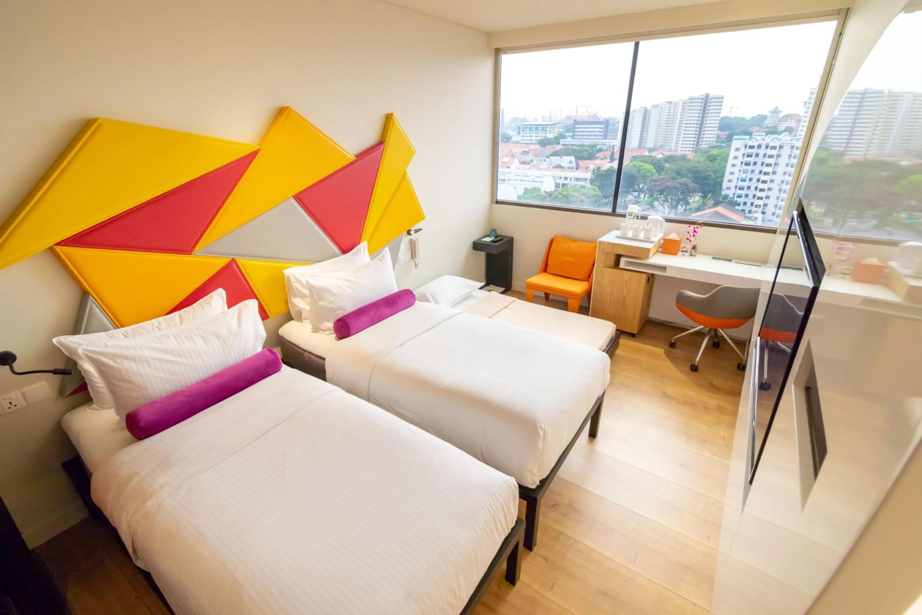 Bed in Ibis Styles Singapore On Macpherson