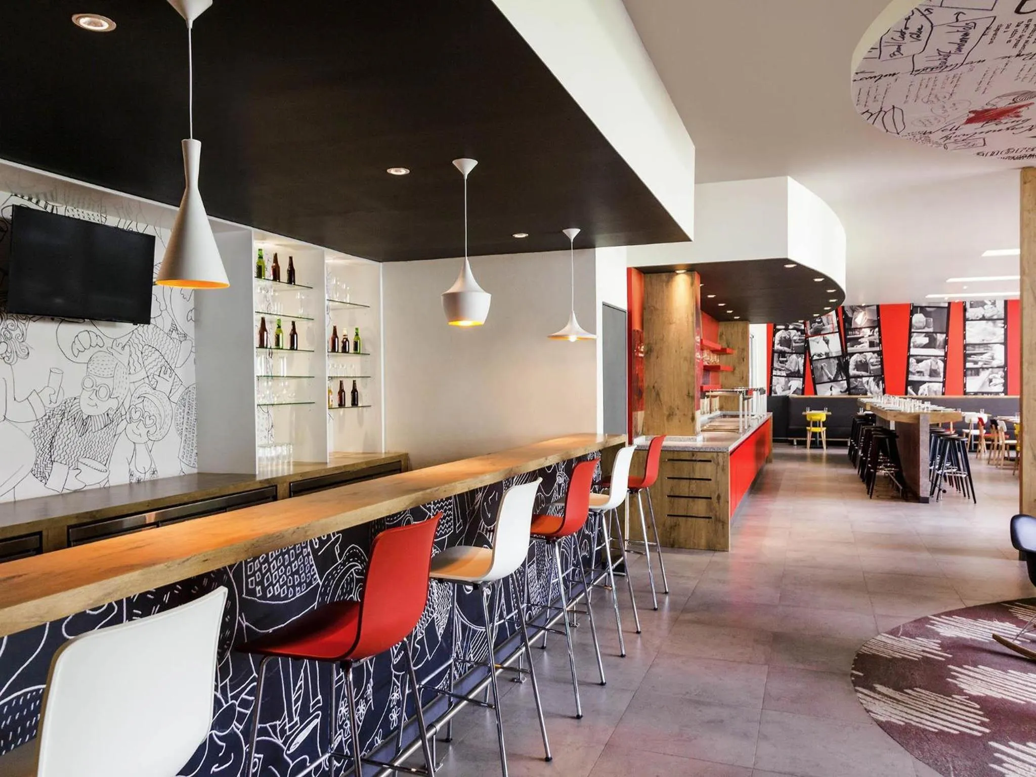 Lounge or bar in Ibis Mexico Alameda