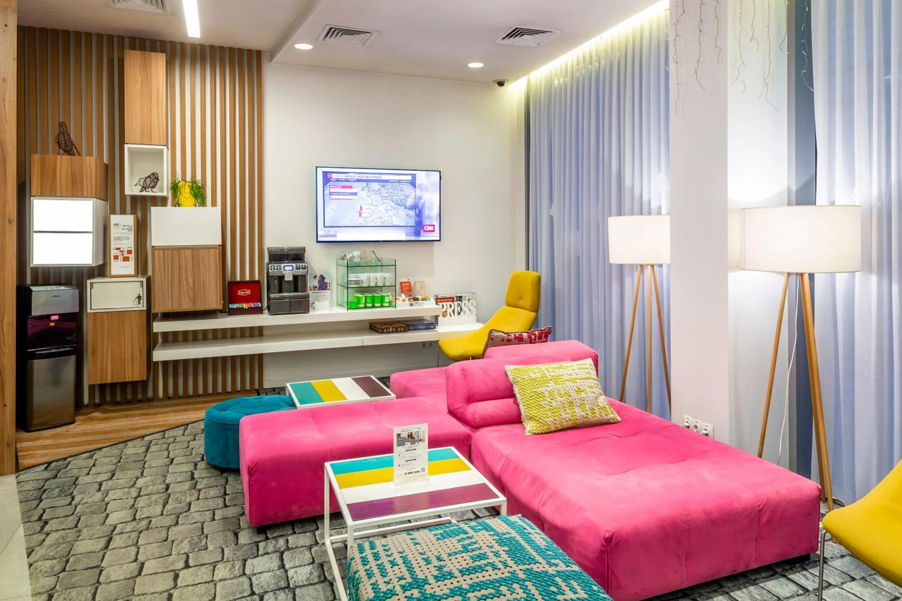 Lobby or reception in Ibis Styles Lviv Center