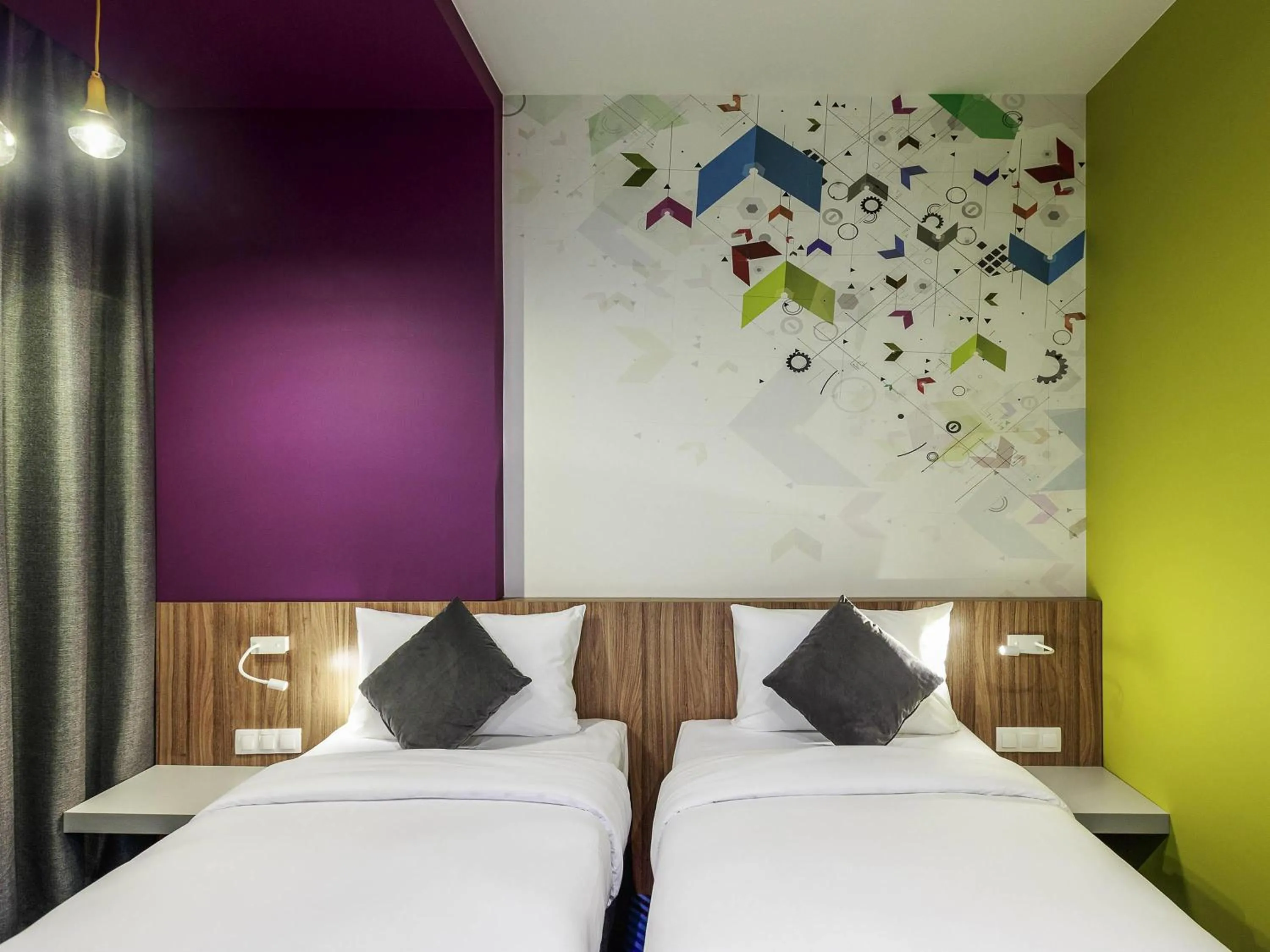 Bedroom, Bed in Ibis Styles Lviv Center