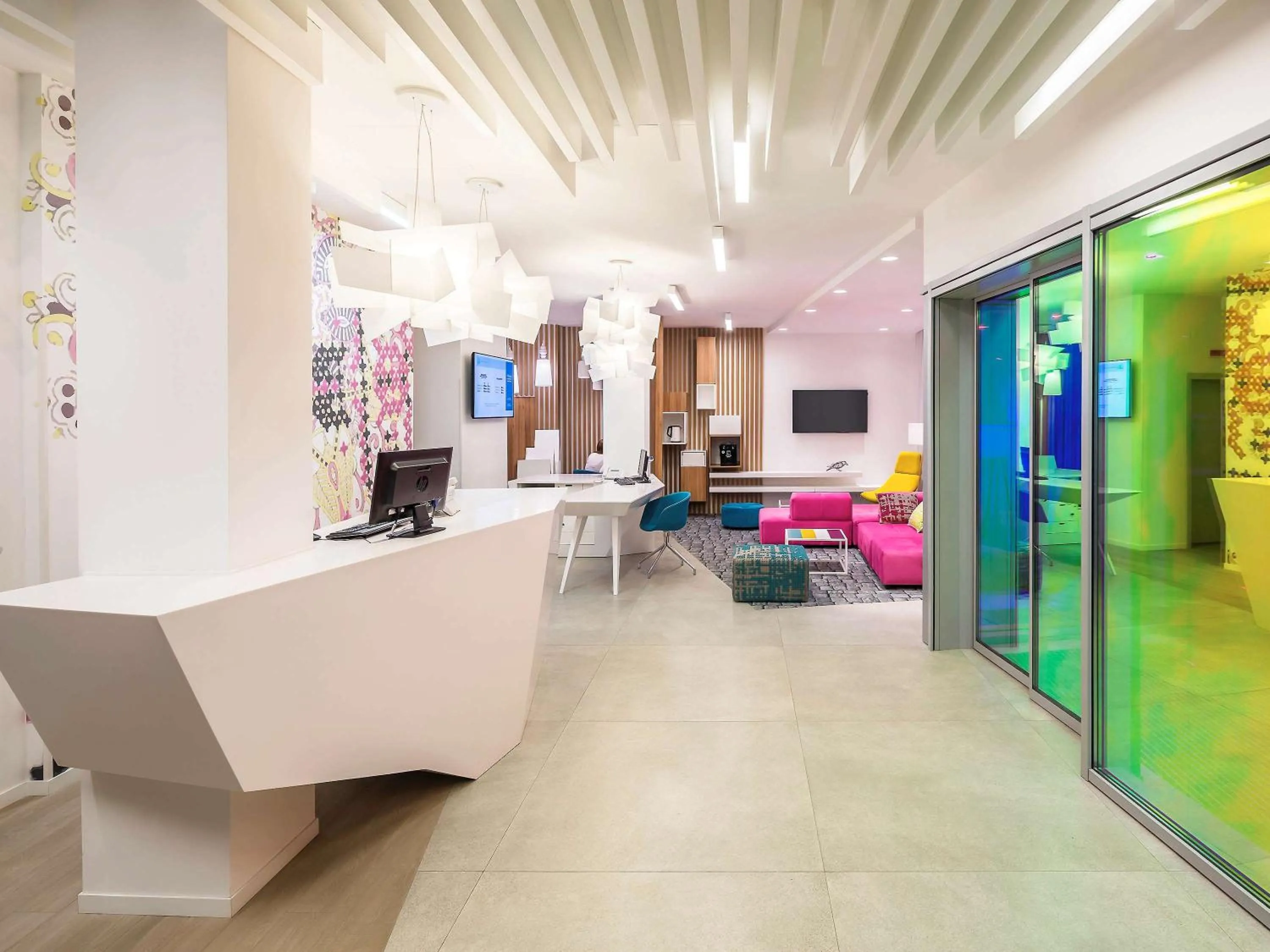 Lobby or reception in Ibis Styles Lviv Center