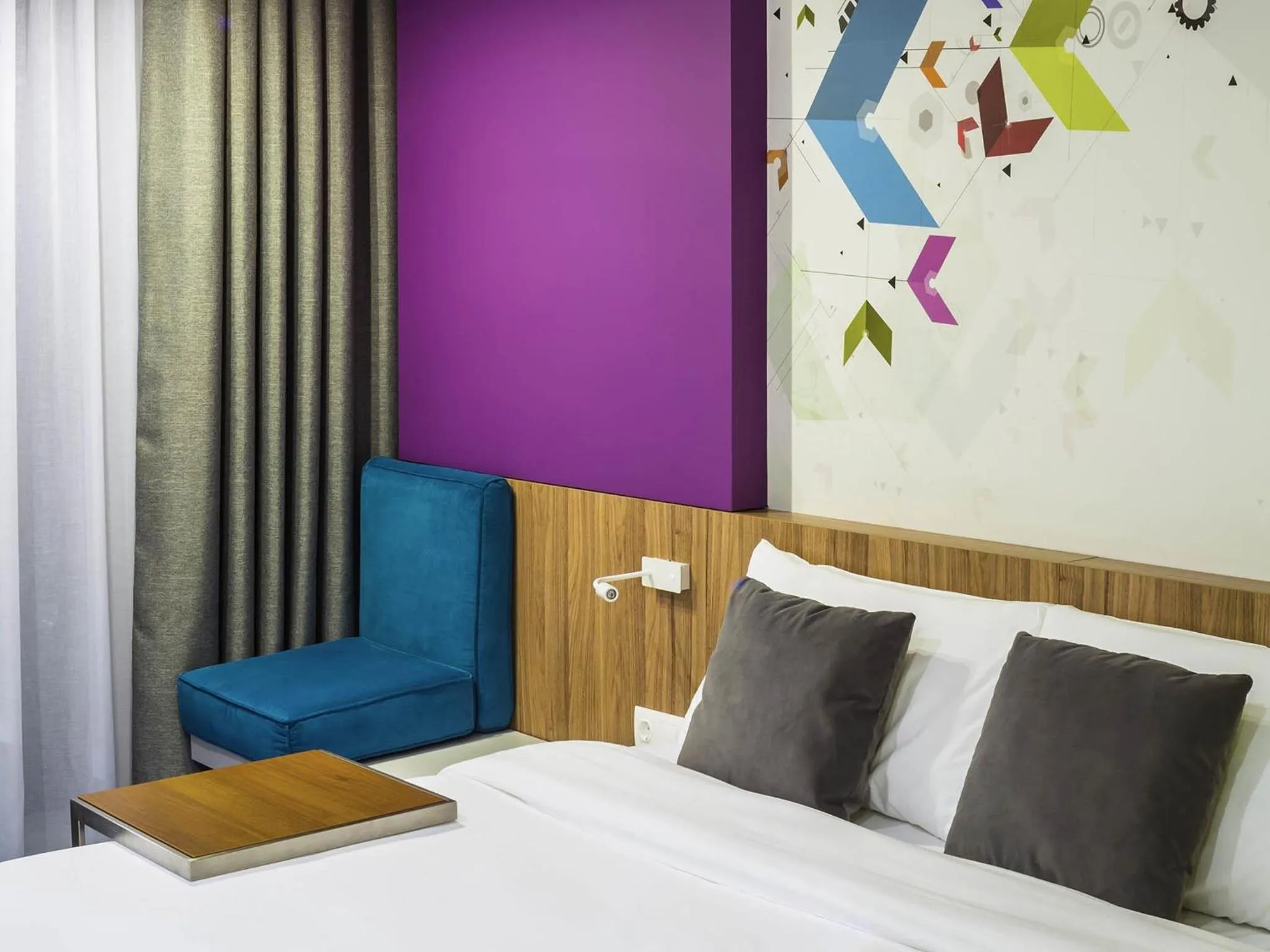 Bedroom, Bed in Ibis Styles Lviv Center