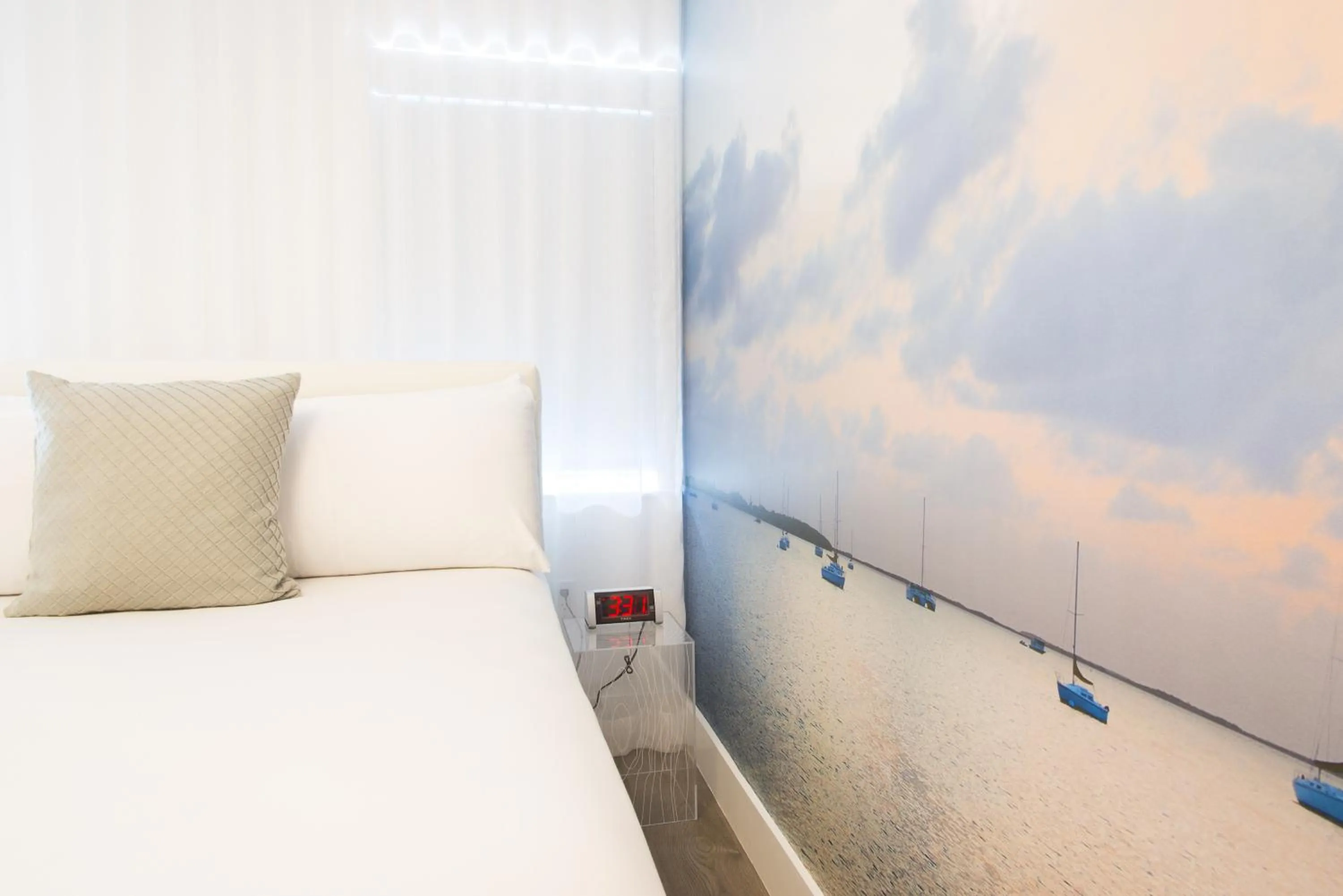 Bed in President Hotel Villa