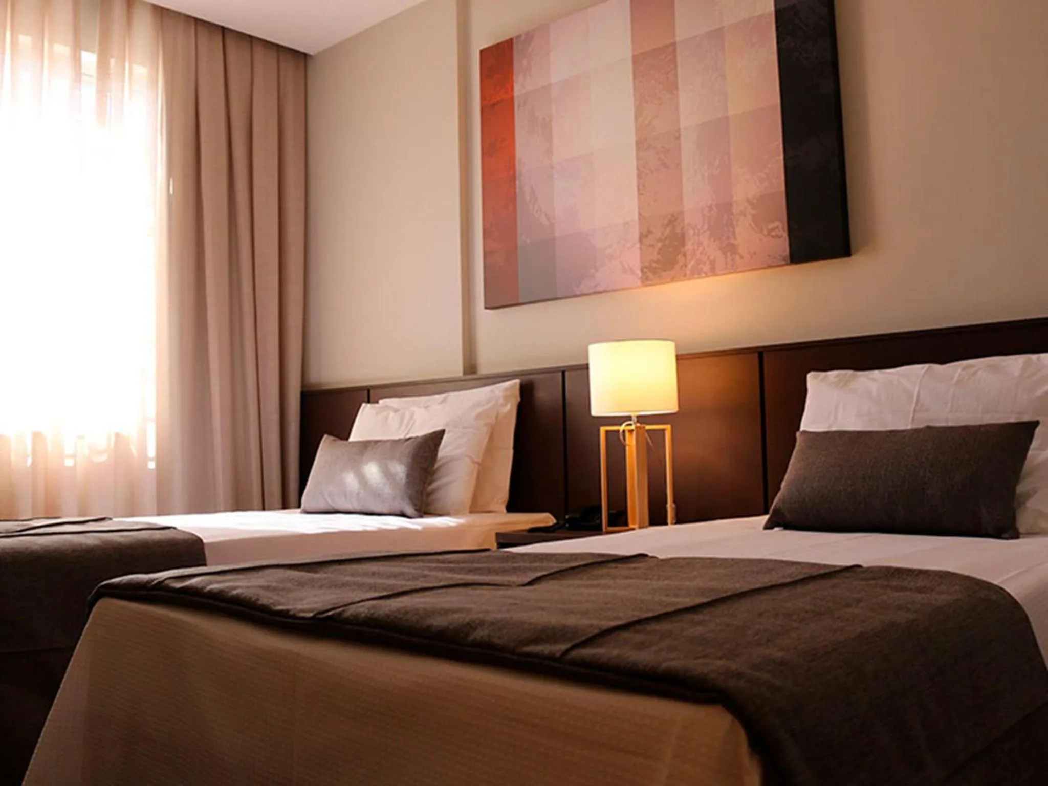 Bed in Vila Business Hotel