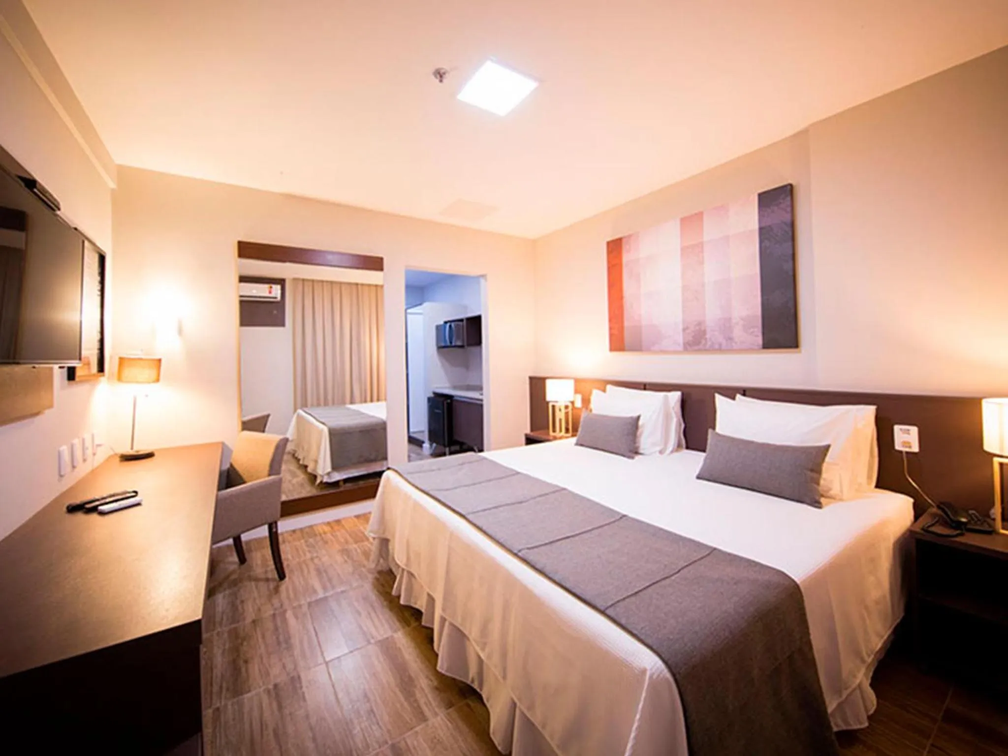 Bed in Vila Business Hotel