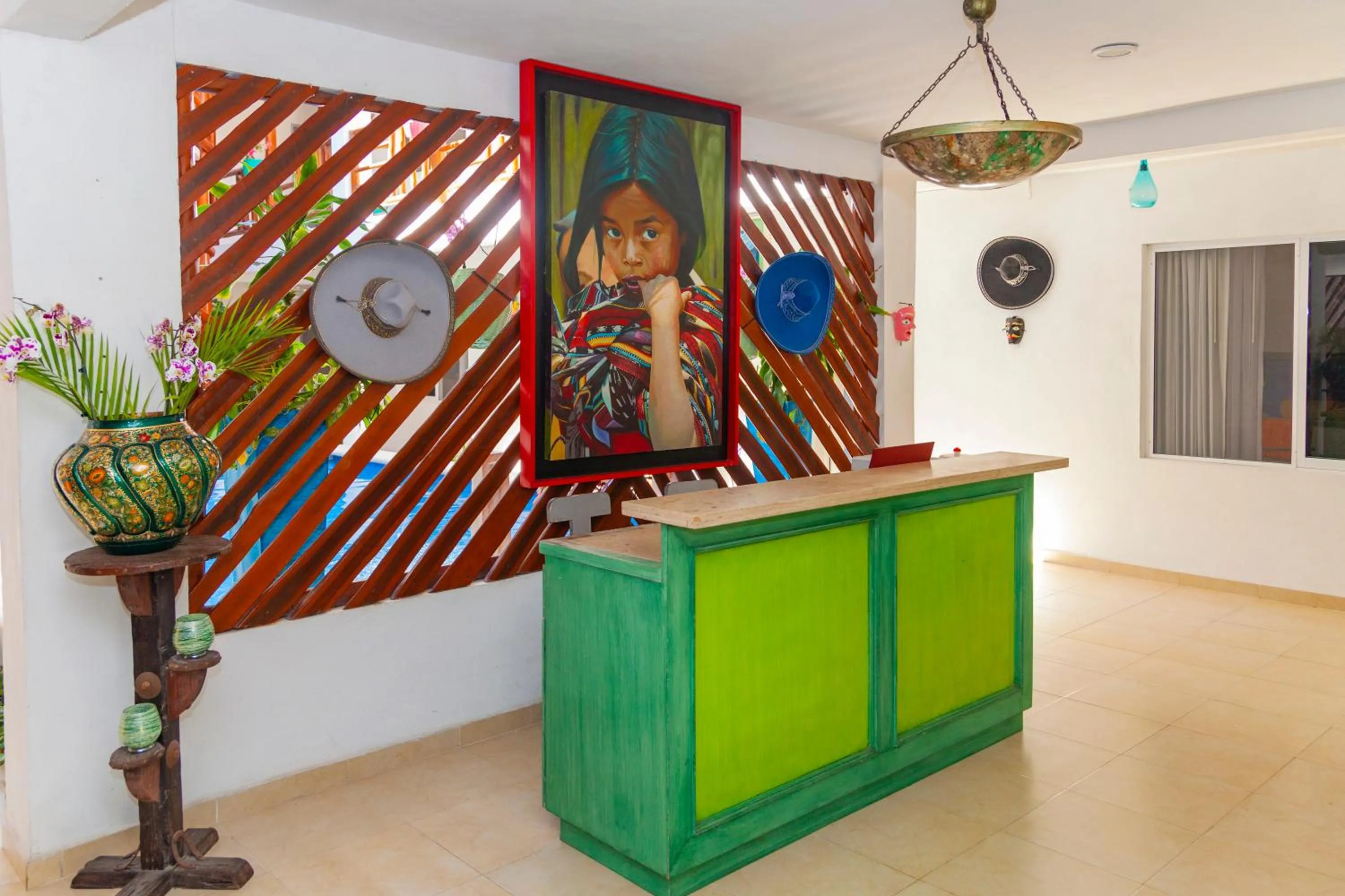 Lobby or reception in Mestizo Gallery