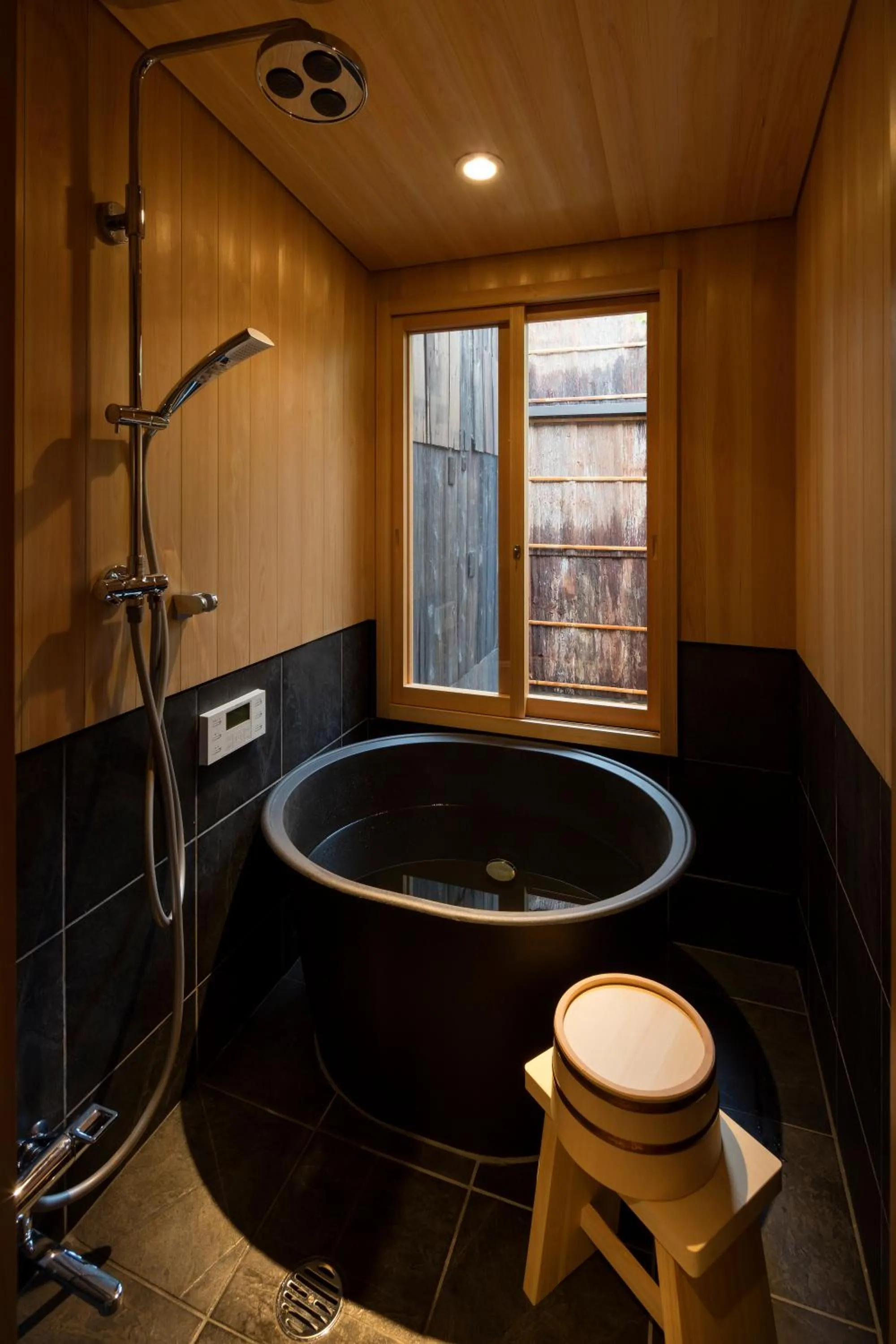 Bathroom in Tsukikusa an Machiya House