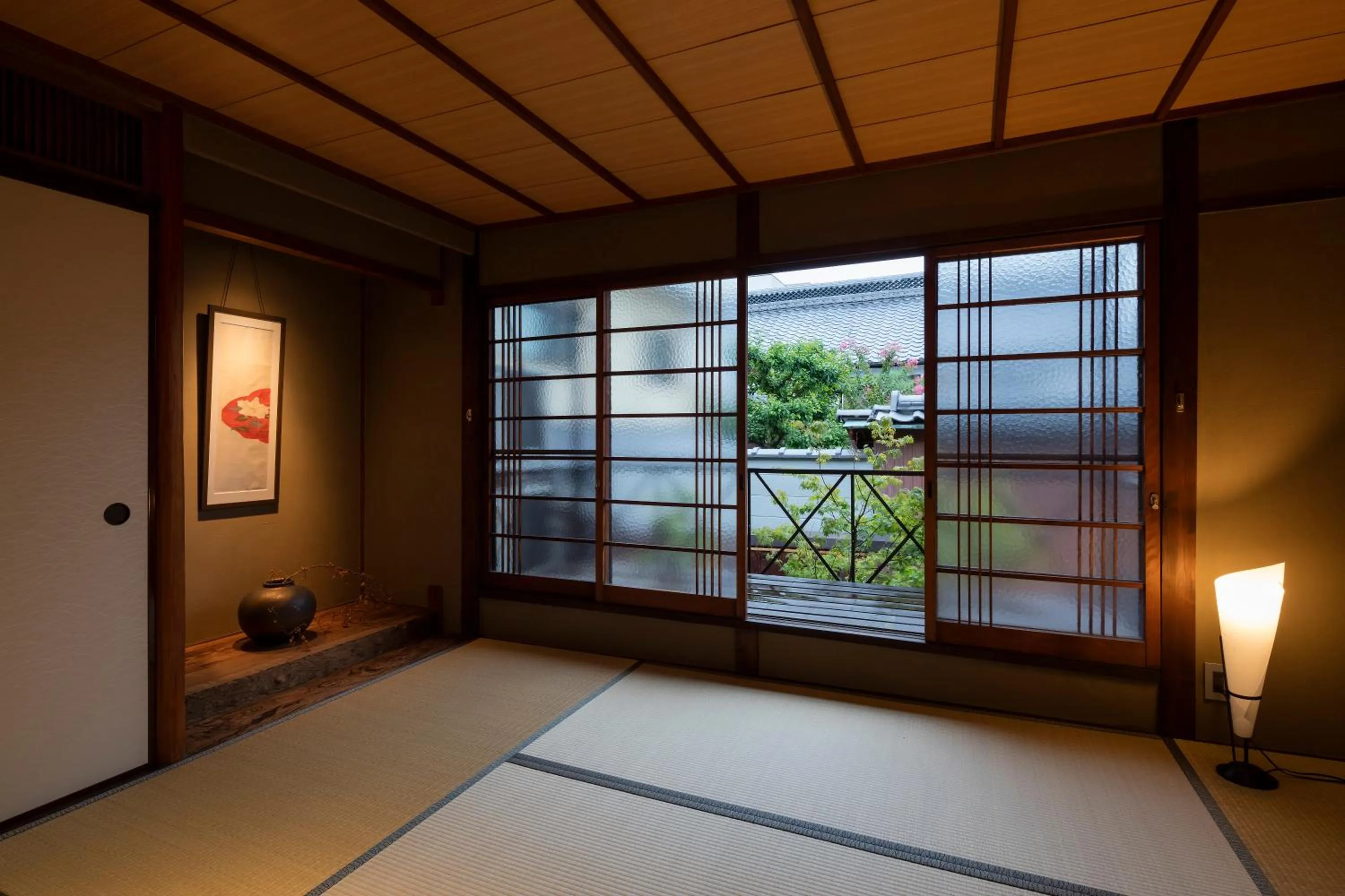Bedroom in Tsukikusa an Machiya House