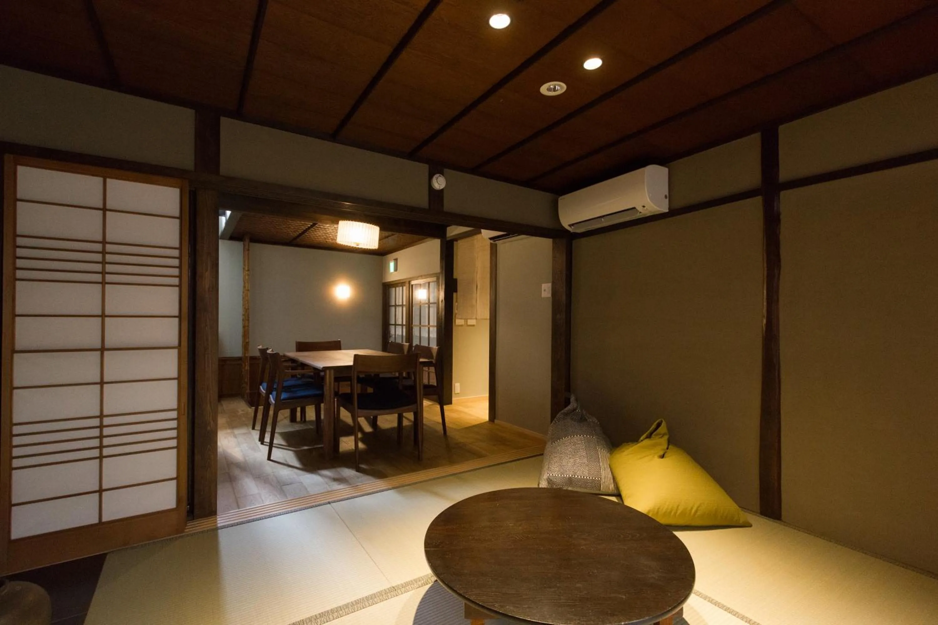 Living room in Tsukikusa an Machiya House