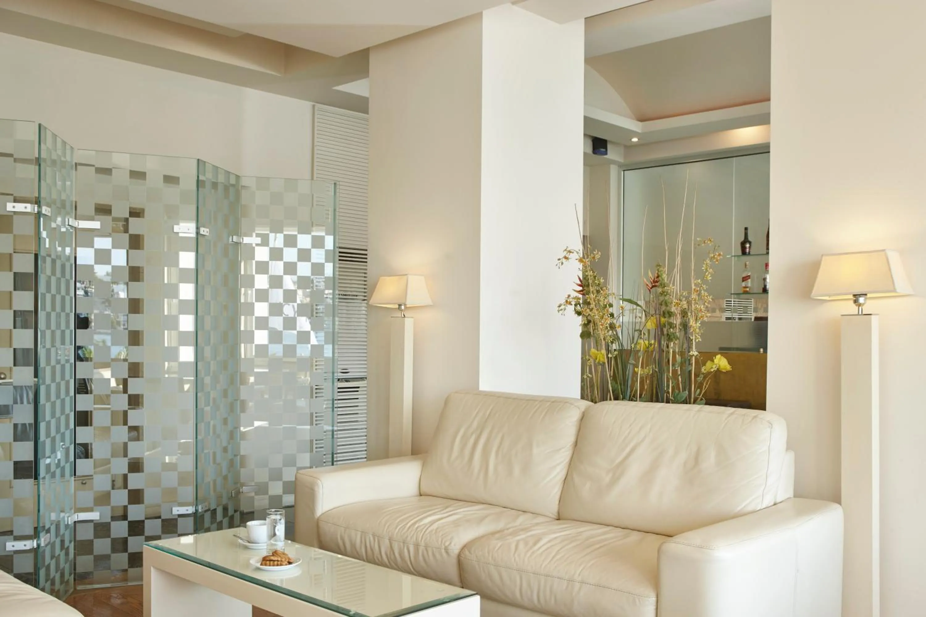 Lounge or bar in Lucy Hotel