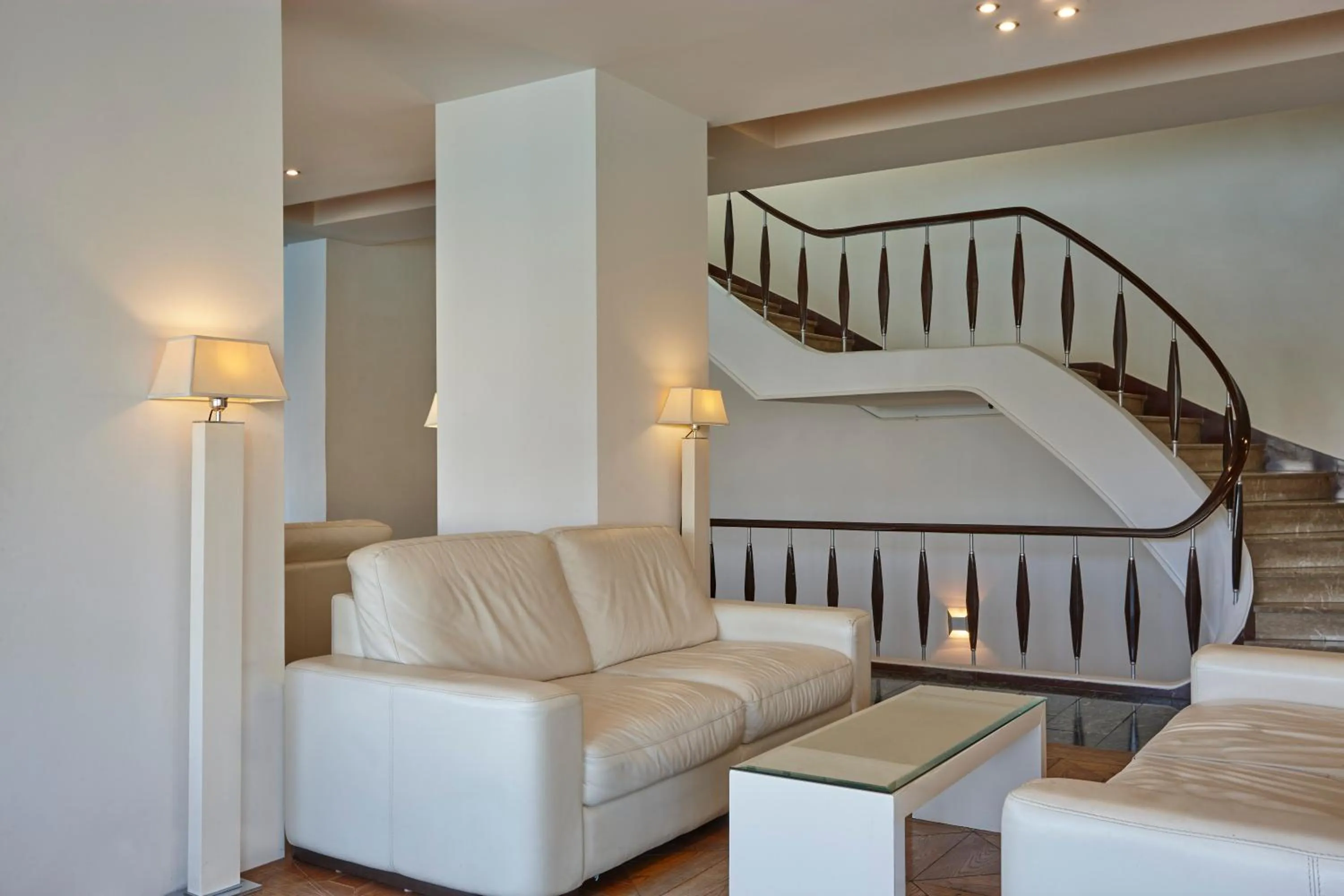 Communal lounge/ TV room in Lucy Hotel