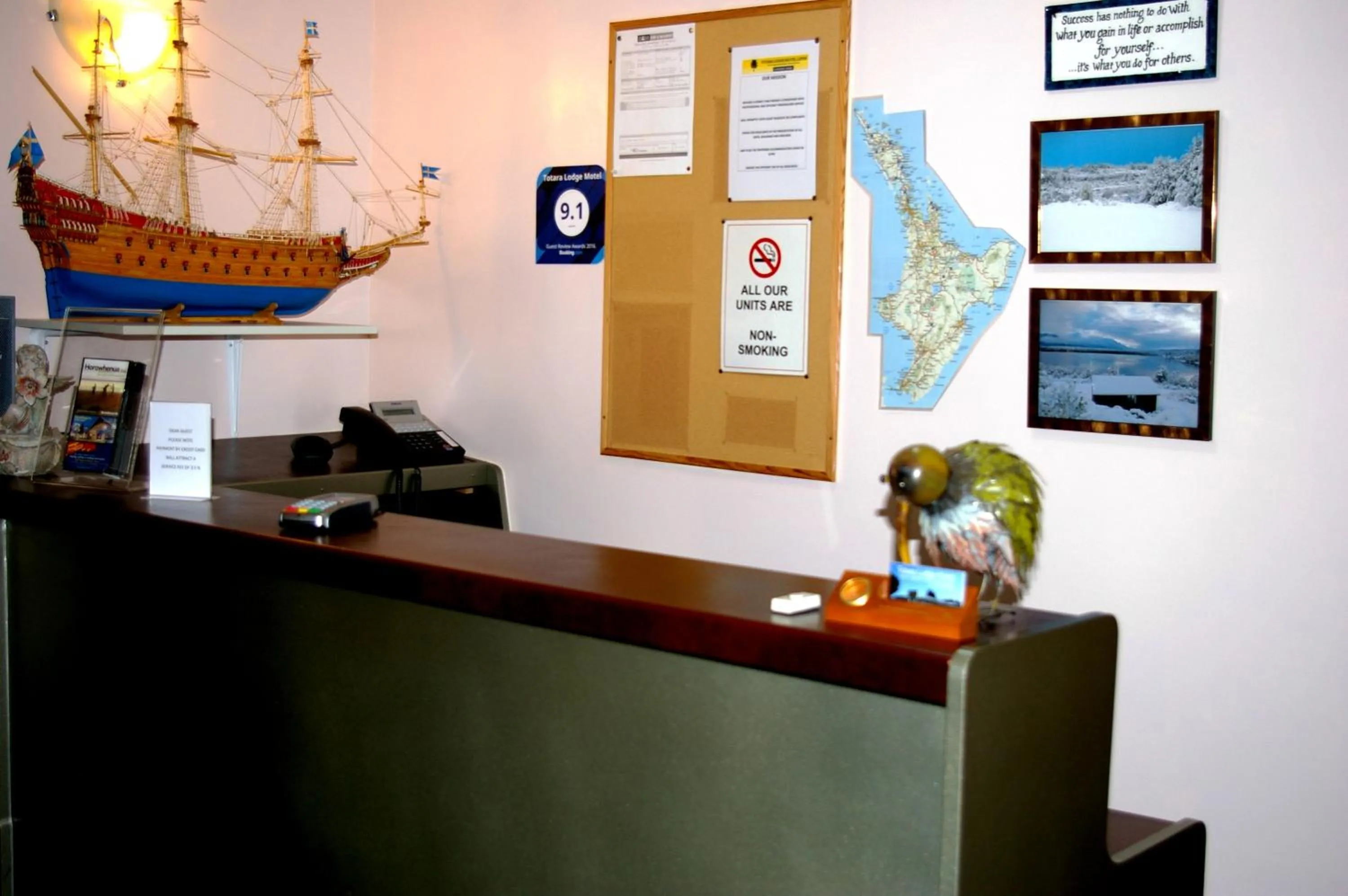 Facade/entrance in Totara Lodge Motel