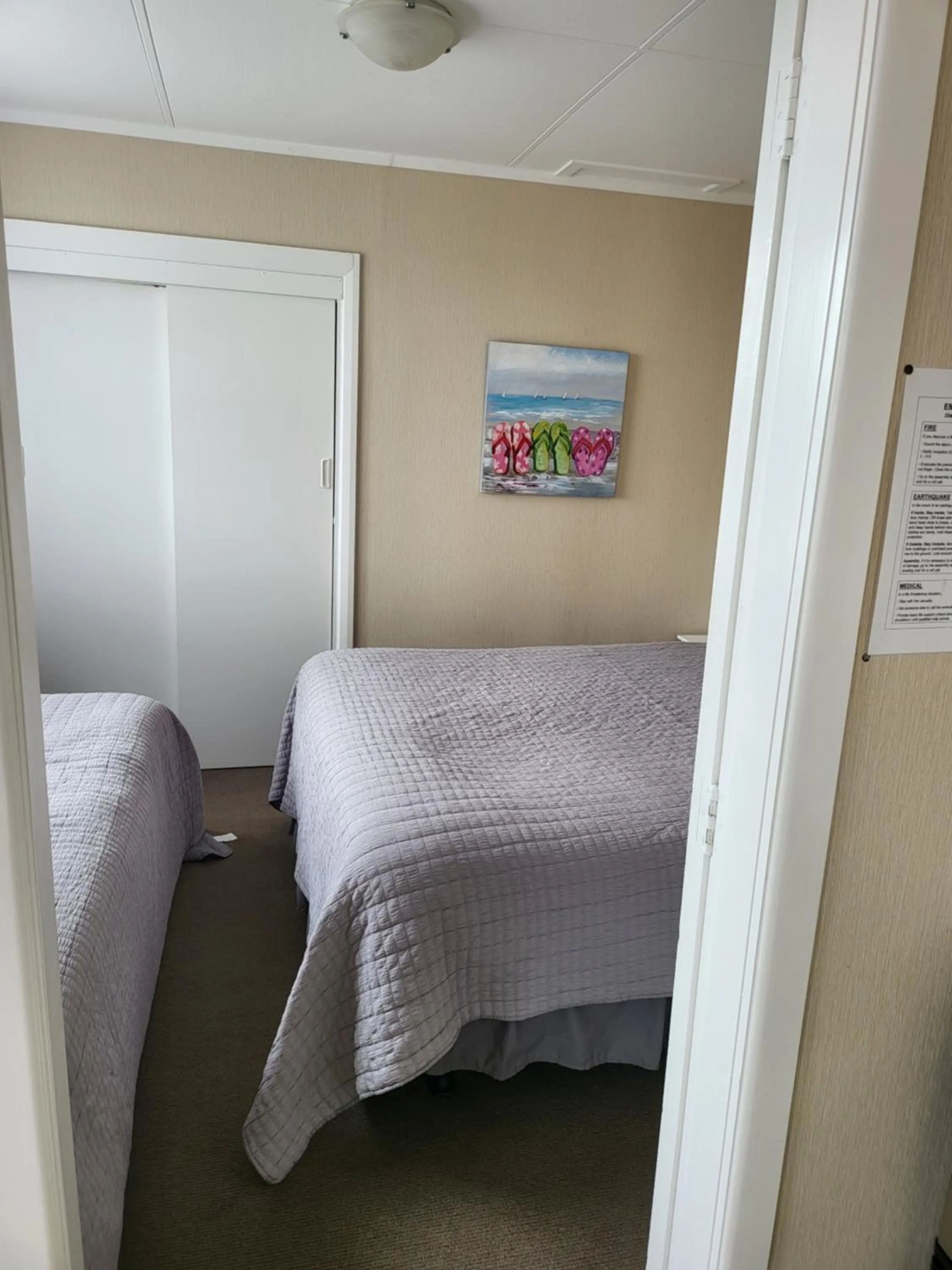 Bedroom, Bed in Totara Lodge Motel