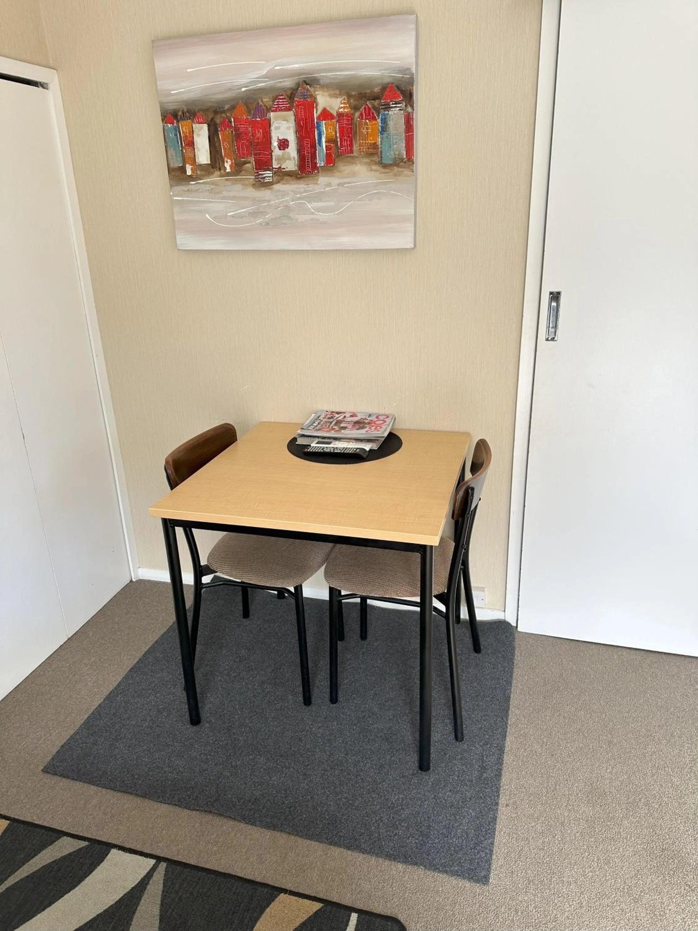 Seating area in Totara Lodge Motel